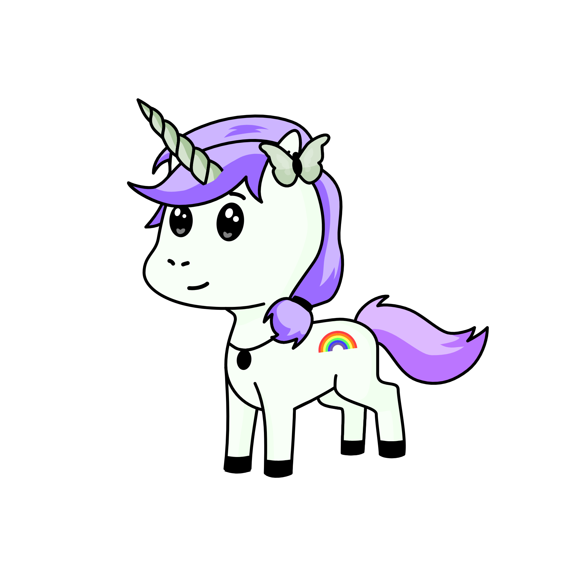 Cupcake, the unicorn