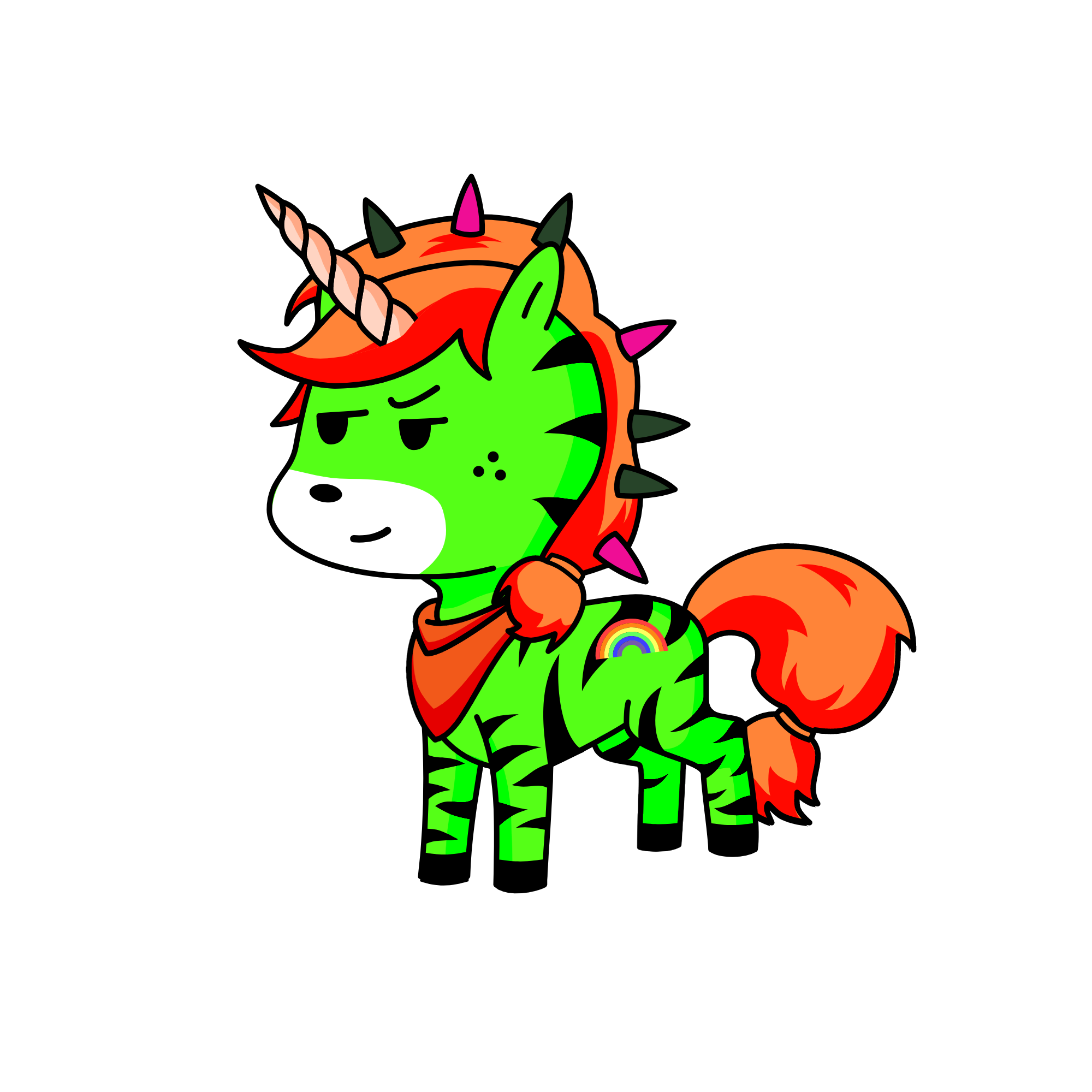 PERSON >:3, the unicorn