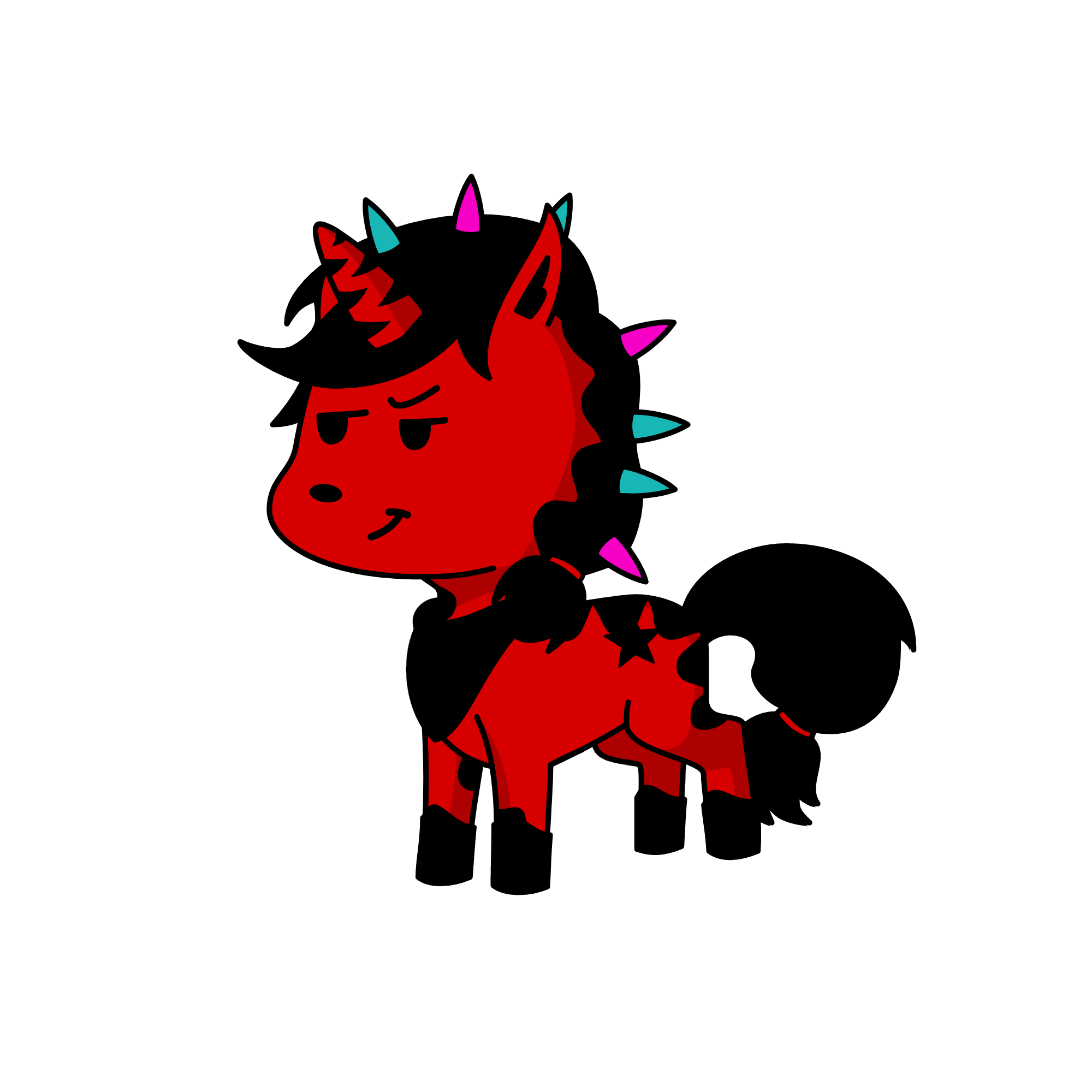 Shadow, the unicorn