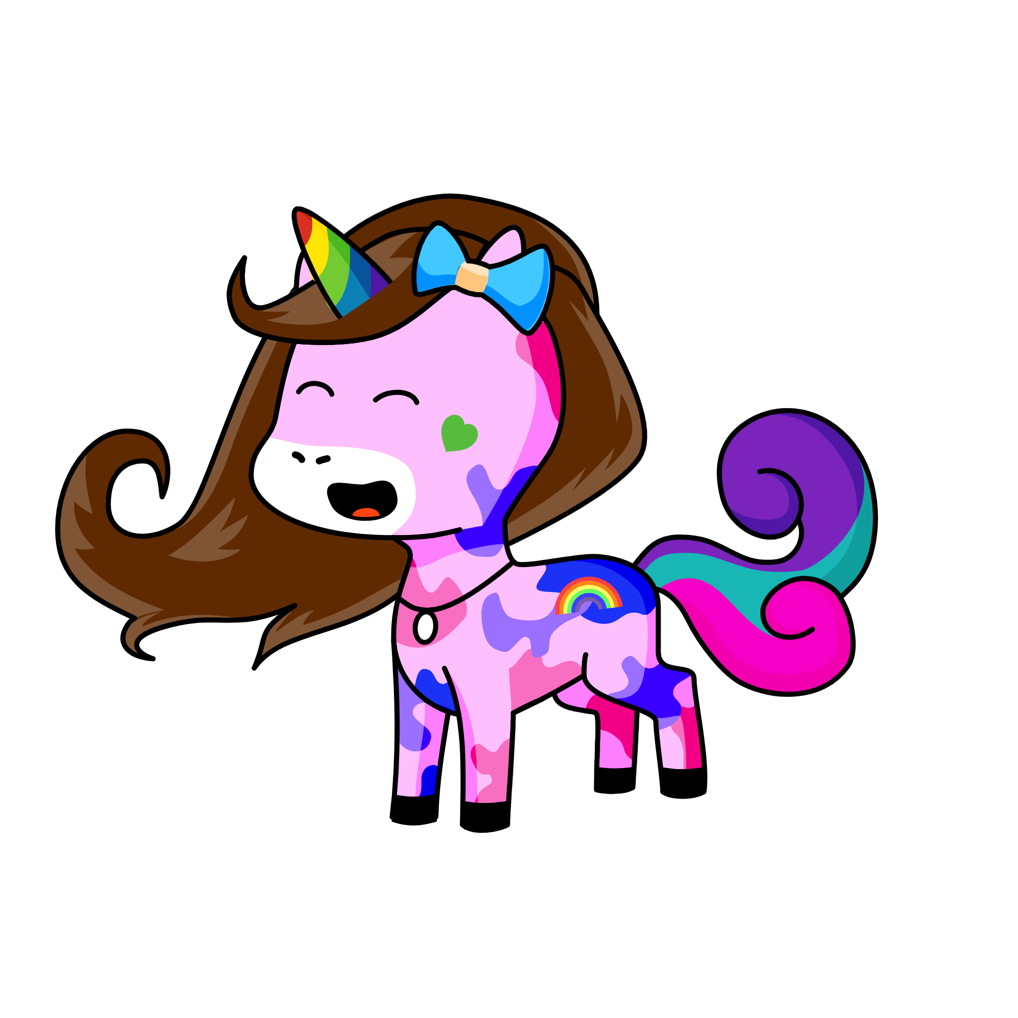 Rainbow Sparkle, the unicorn