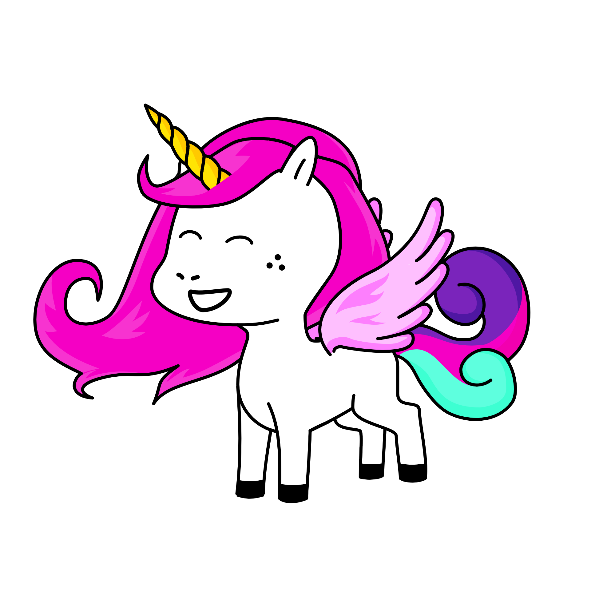 The Neh queen, the unicorn