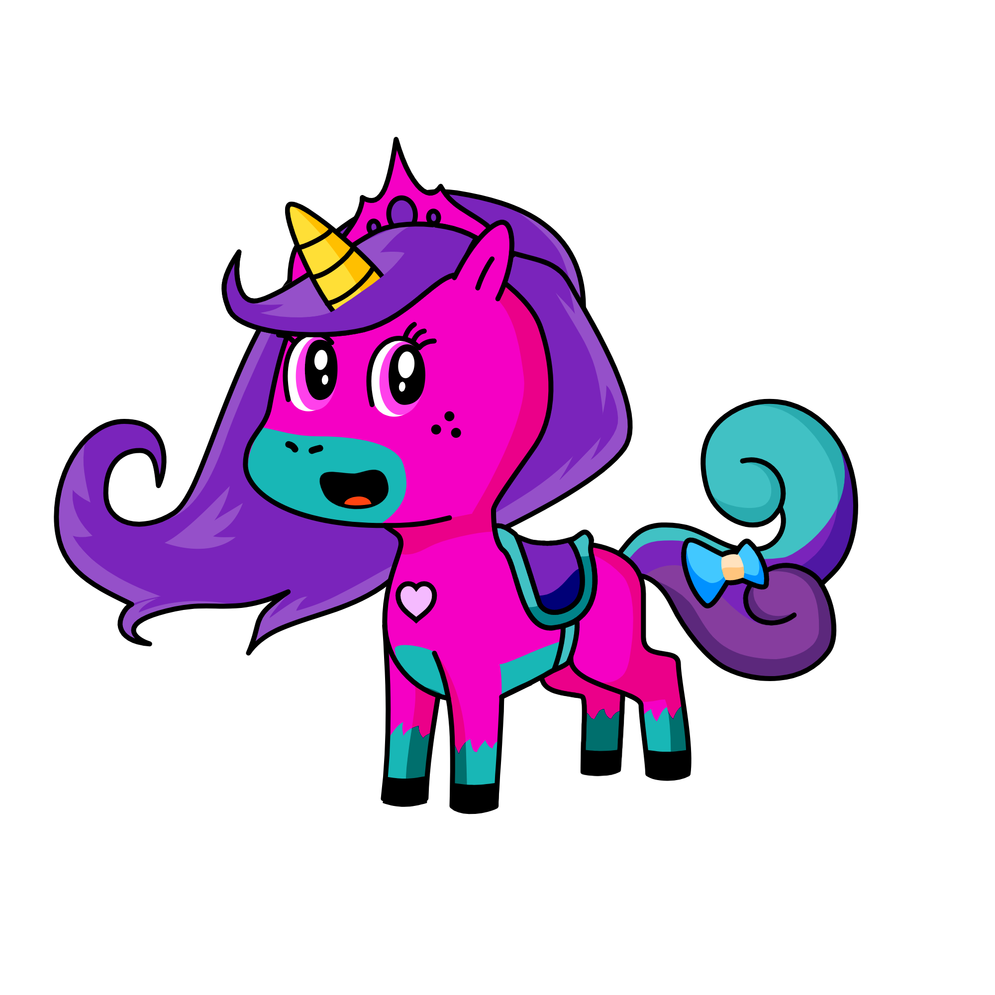 snow, the unicorn