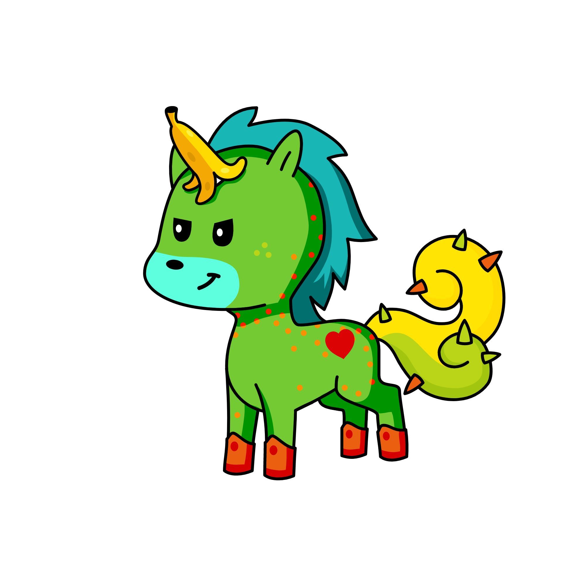 brooklinn iz poopy, the unicorn