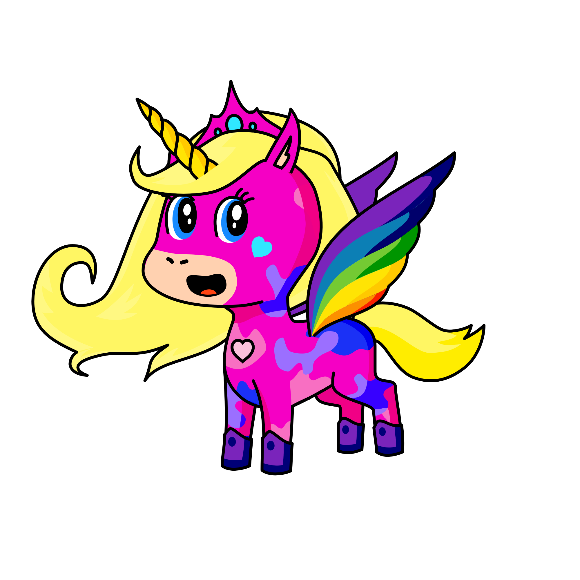 june, the unicorn