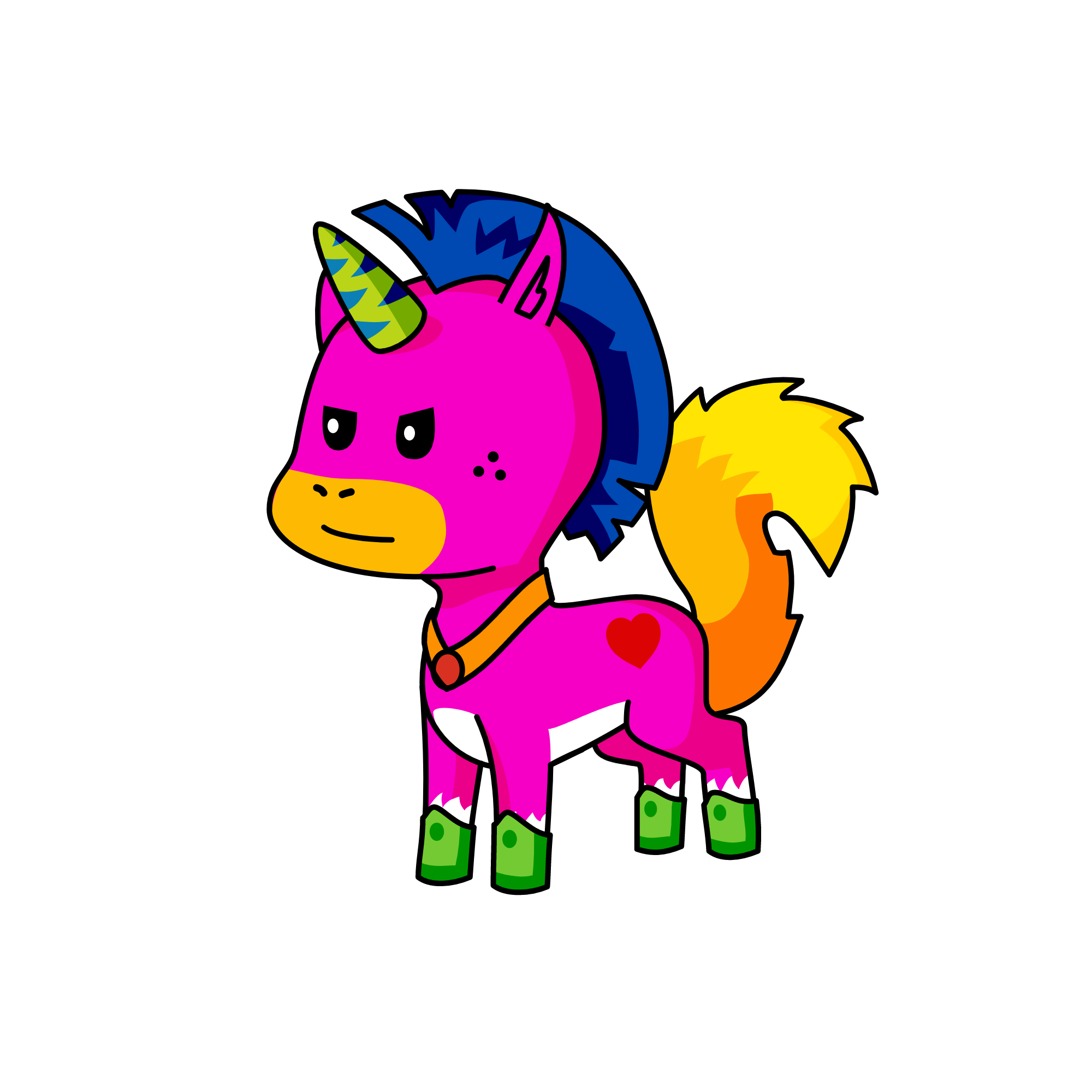 THERFGHDFGHGFDDUMMYISROOLFOREVER, the unicorn