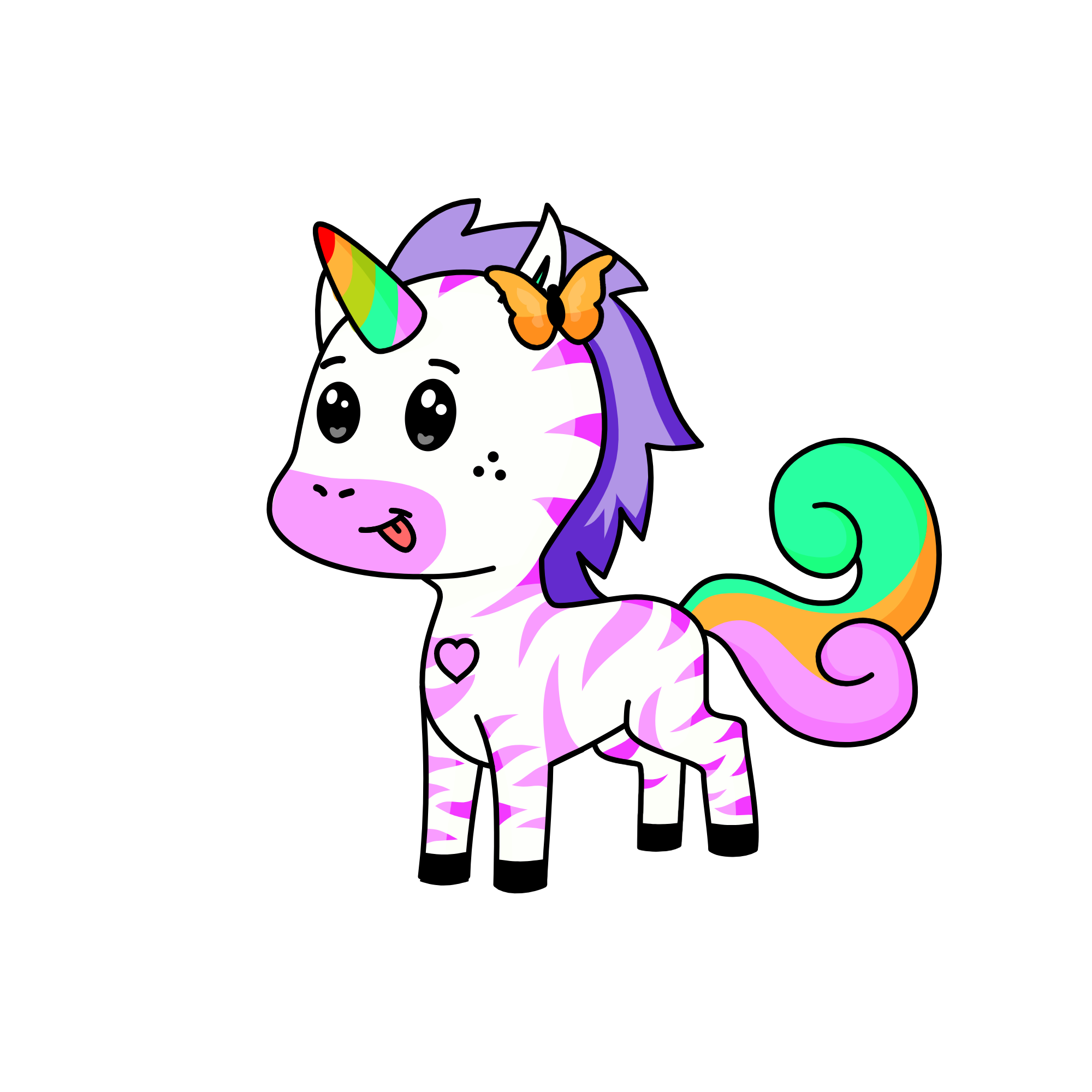 Gänseblümchen, the unicorn