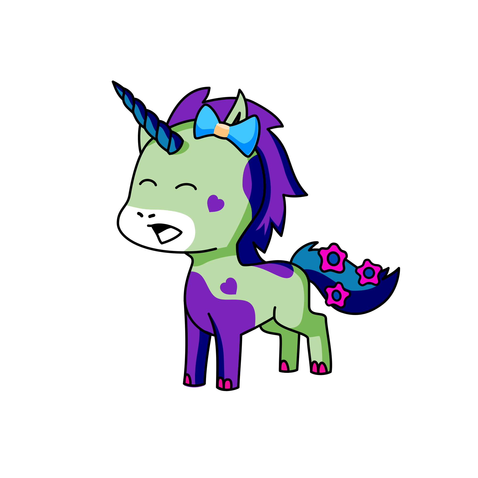 Sebobo, the unicorn