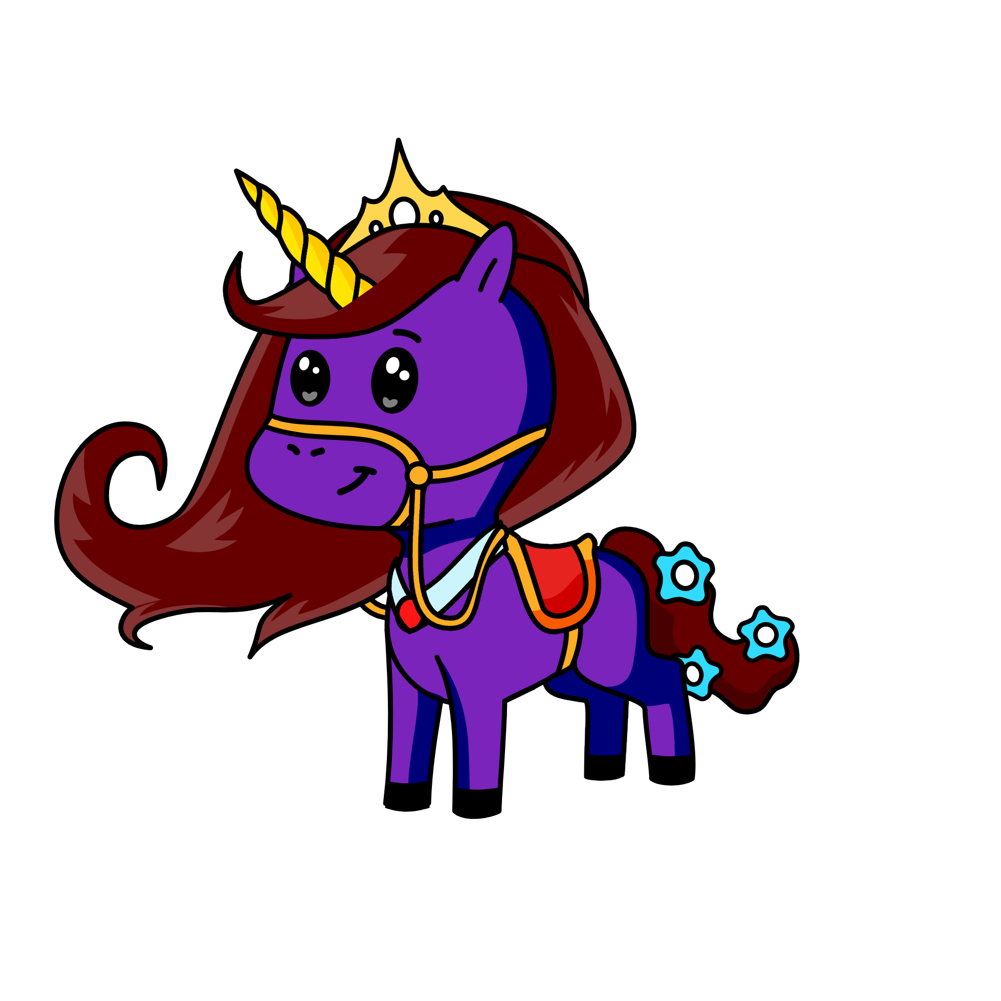 cool, the unicorn