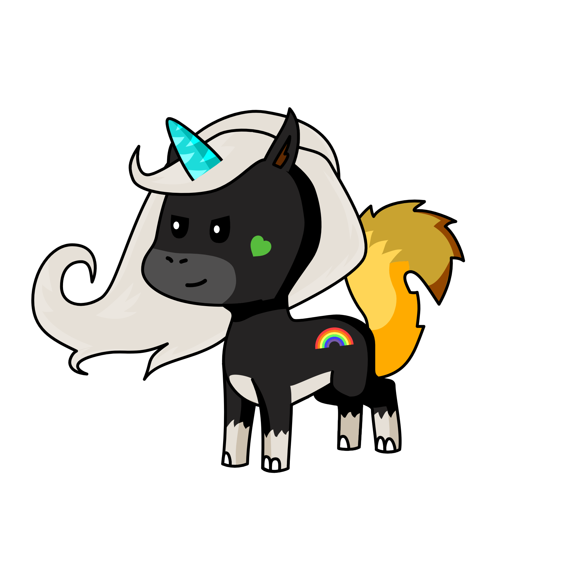 June , the unicorn
