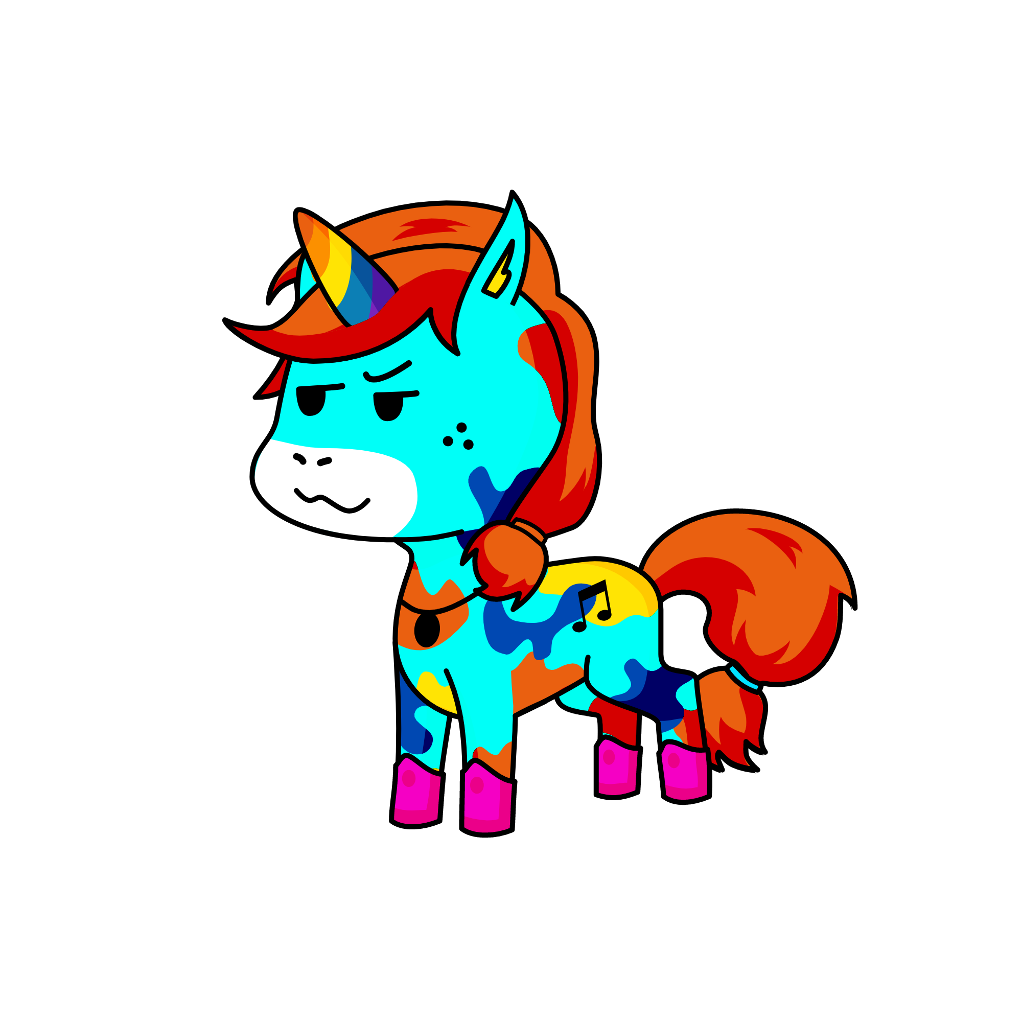 Gorl, the unicorn