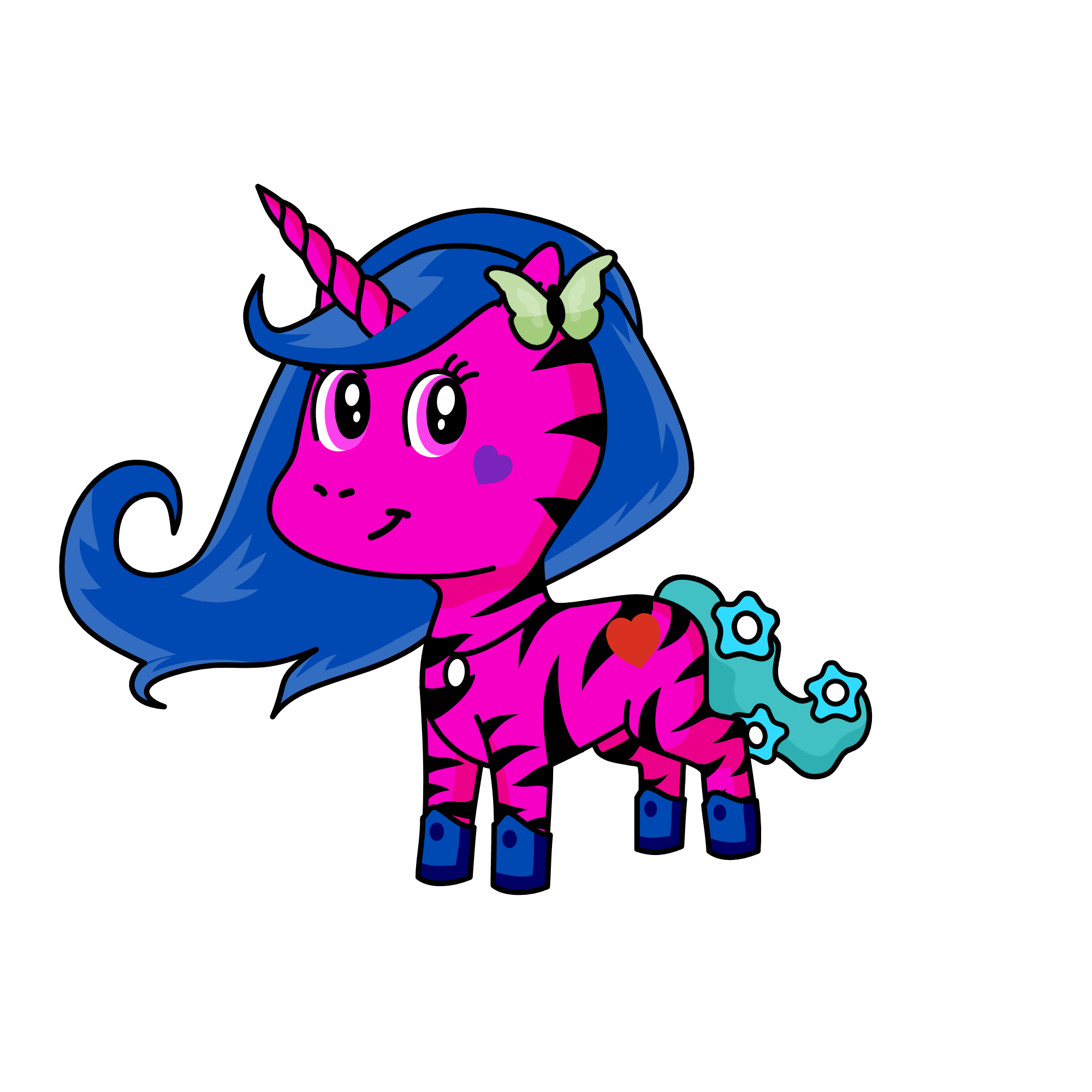 icy, the unicorn