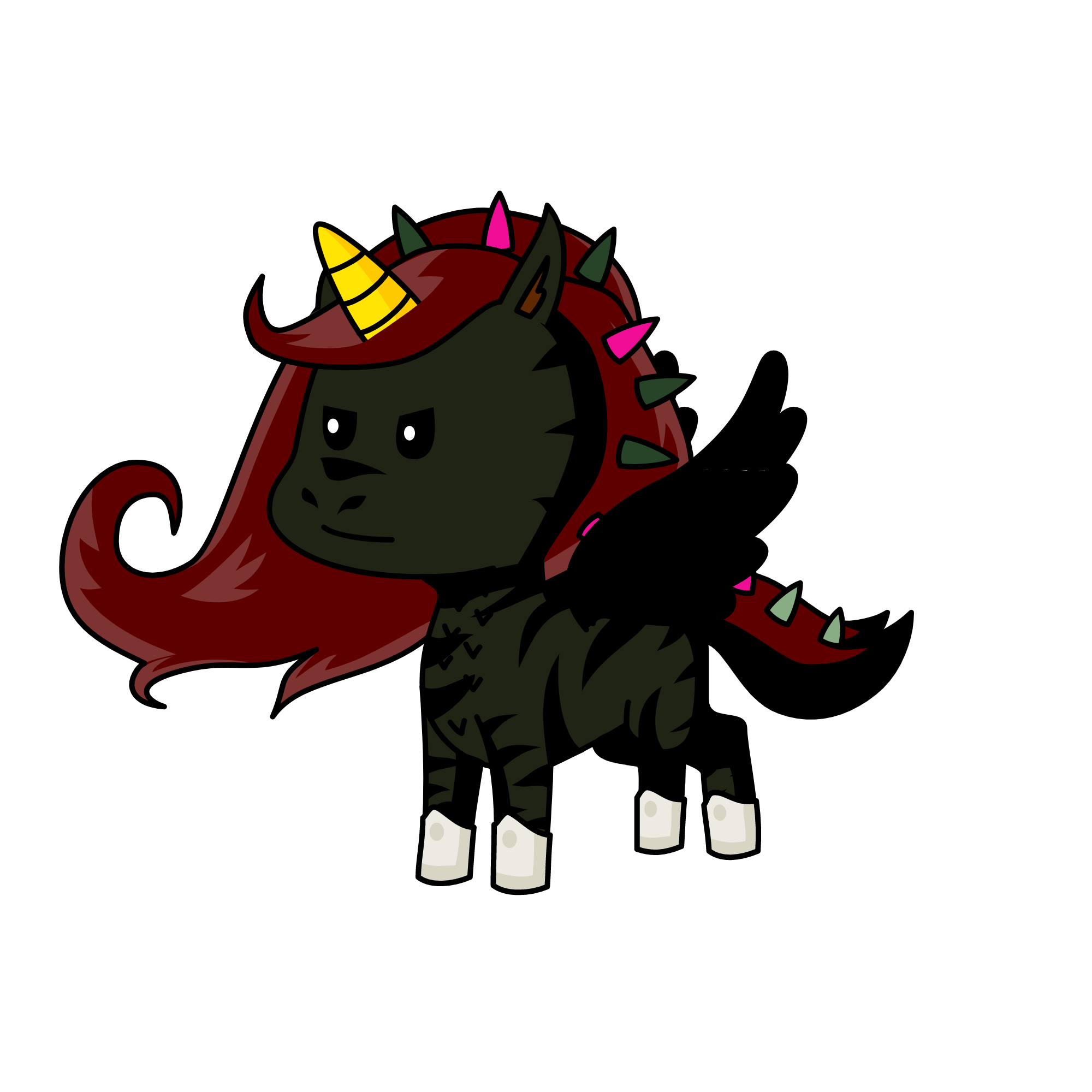 a, the unicorn
