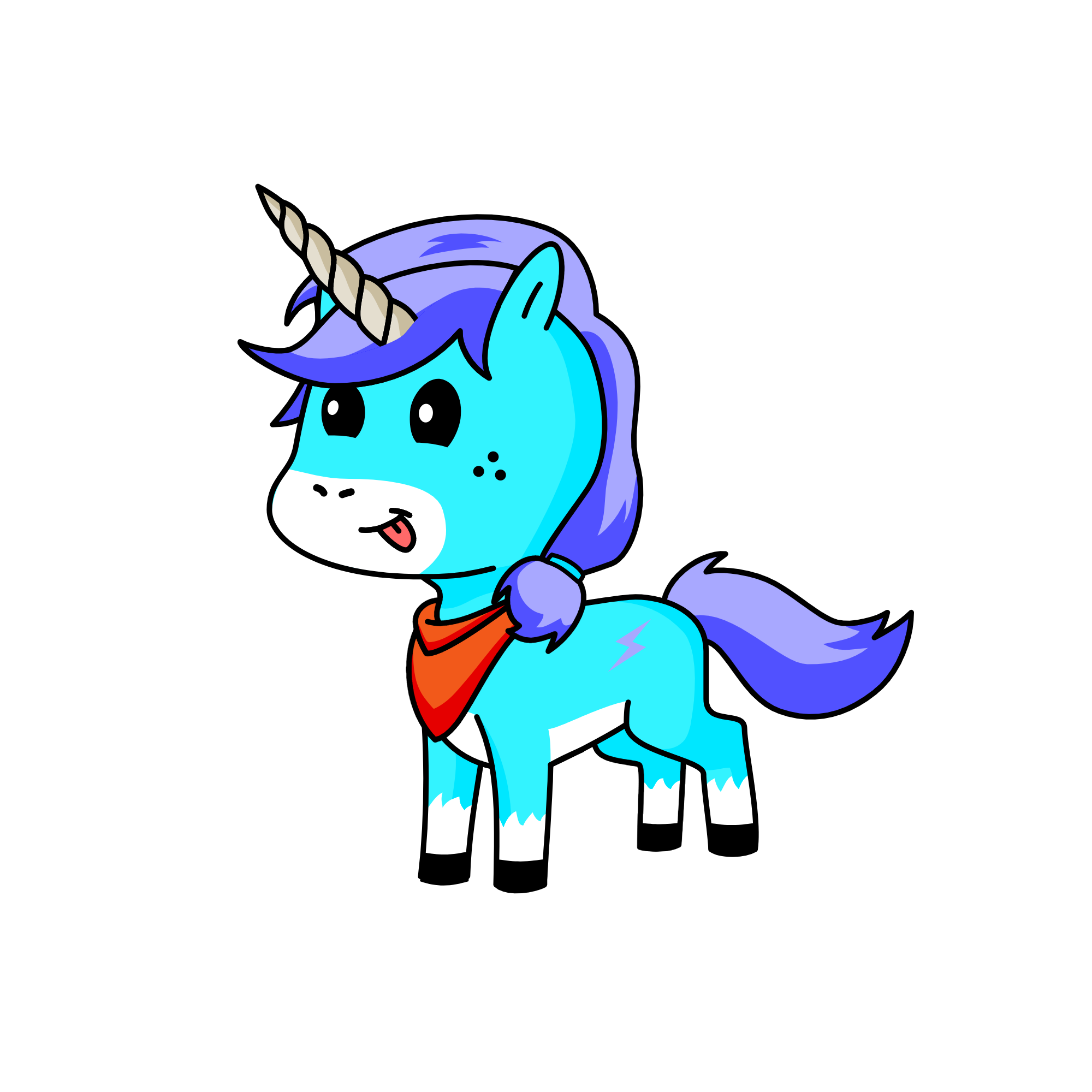 crystal, the unicorn