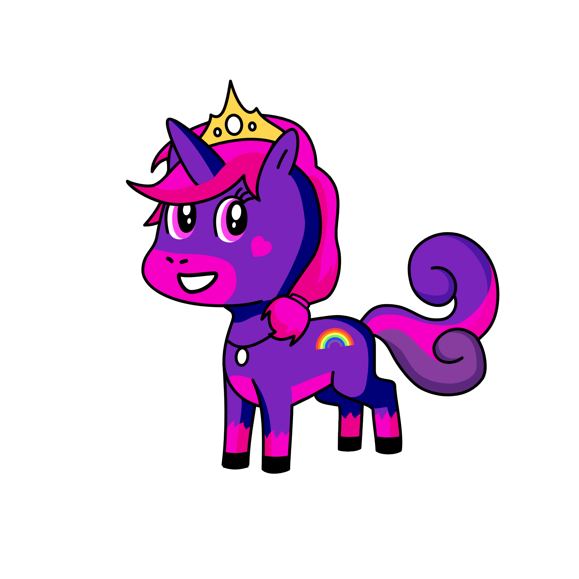 Twilight Sparkle, the unicorn