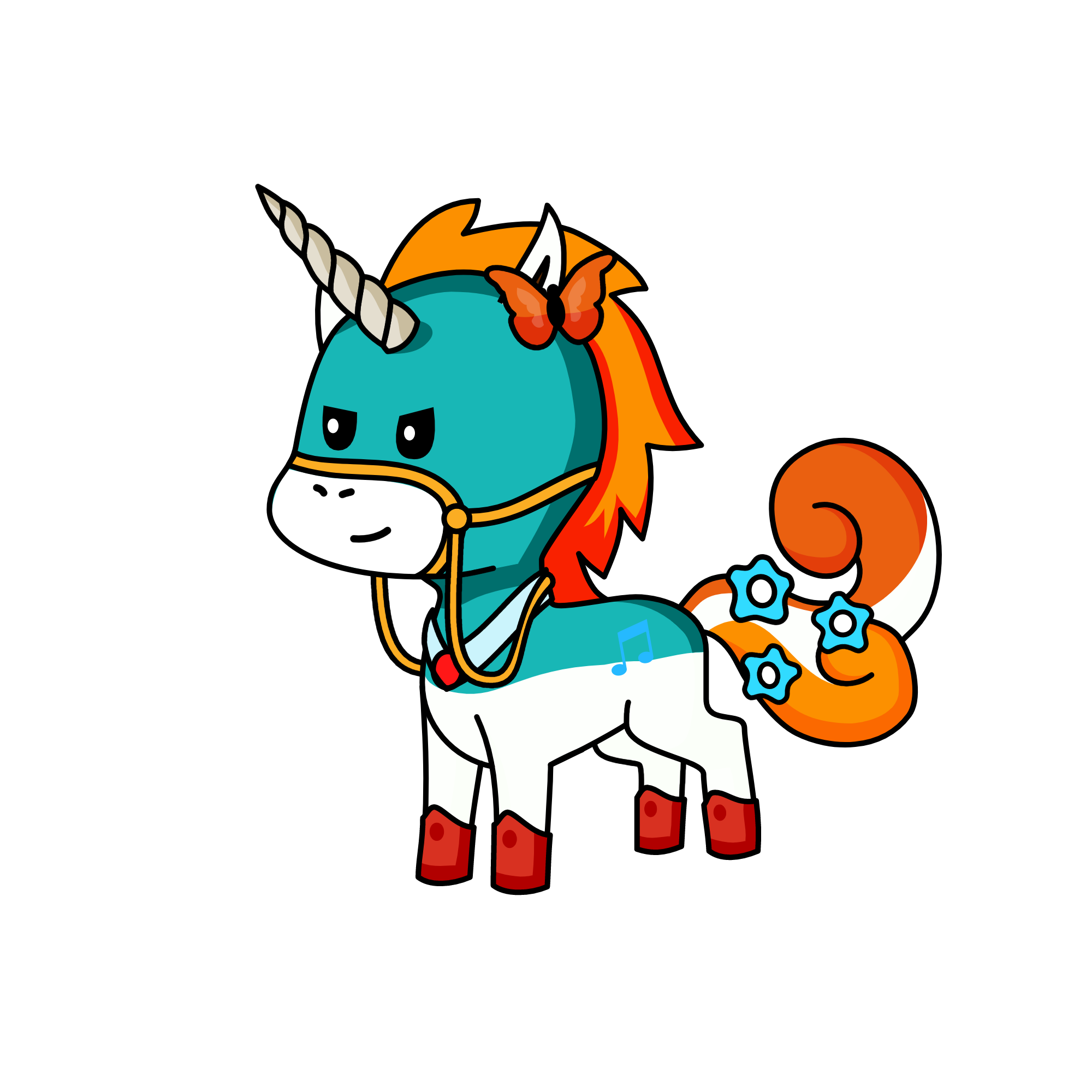Misty, the unicorn
