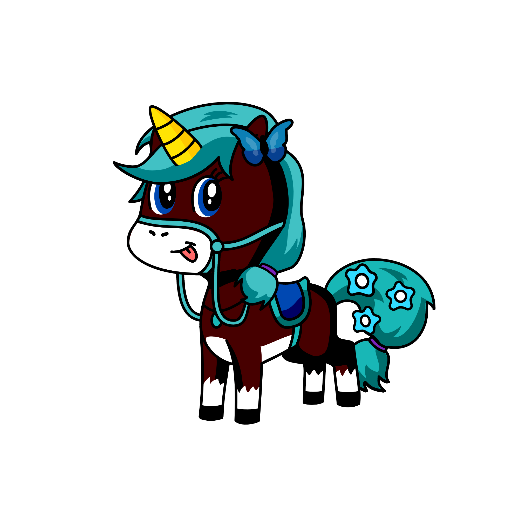 bubbles, the unicorn