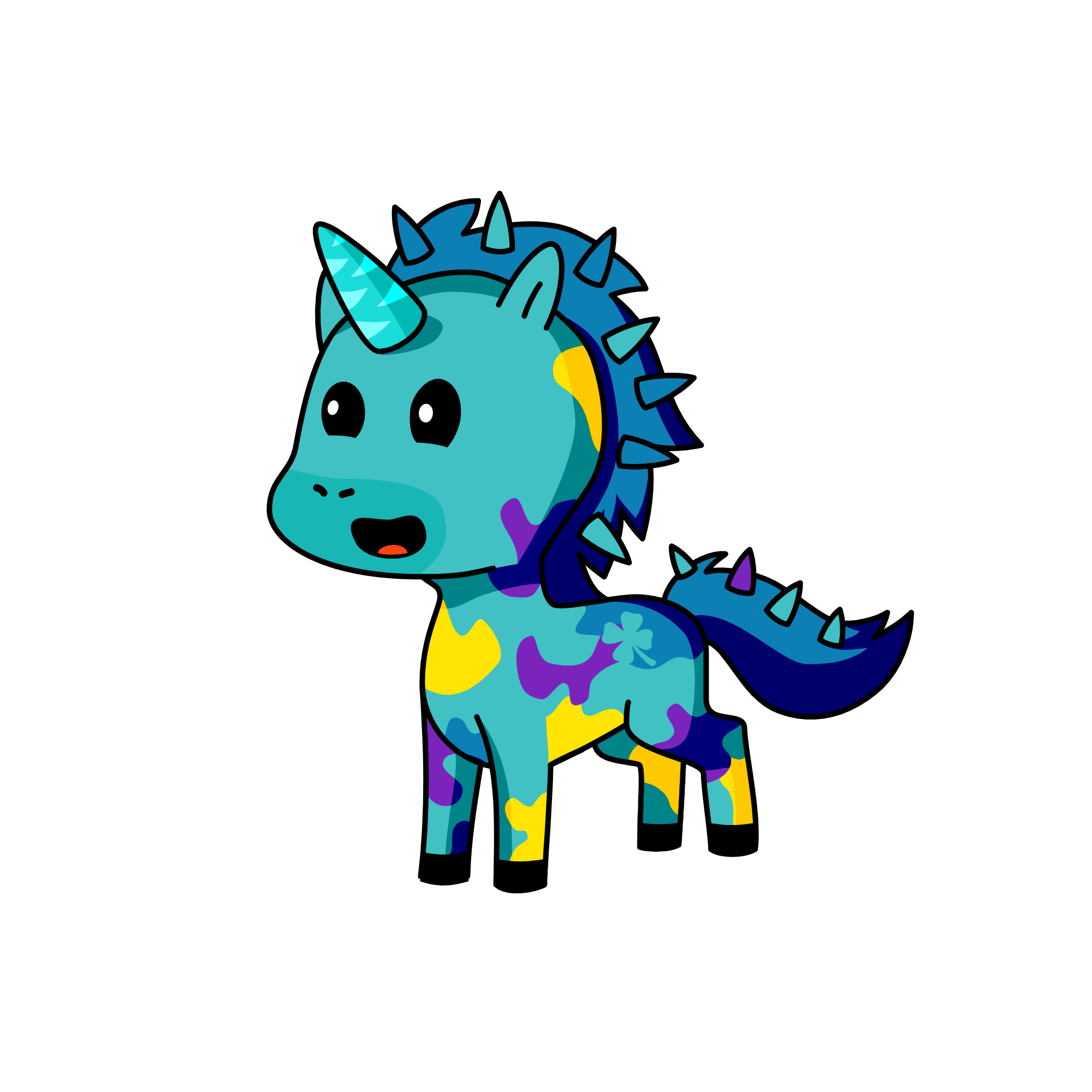 pickle the unicorns cousin, the unicorn