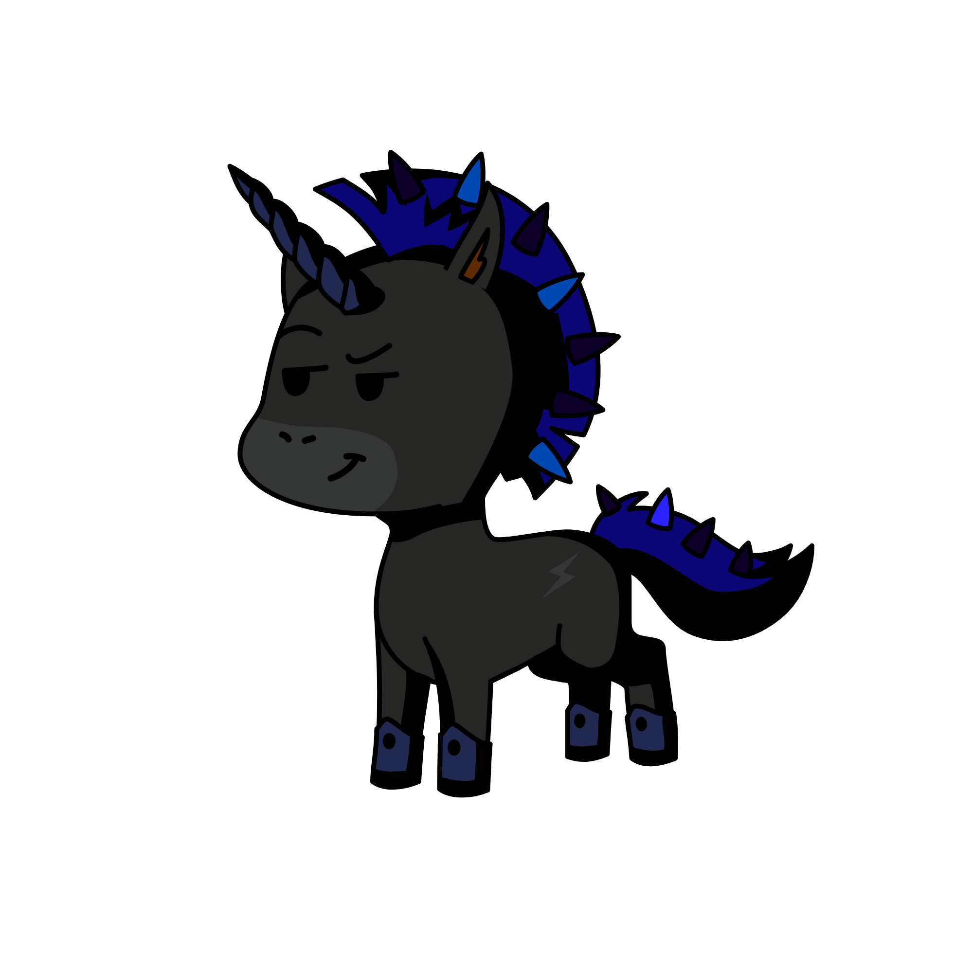 Night Bolt, the unicorn