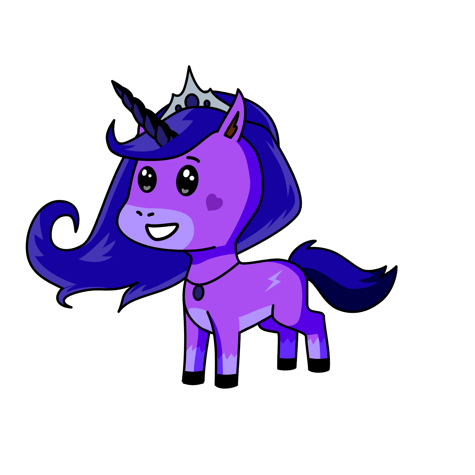 Princess Voilet, the unicorn