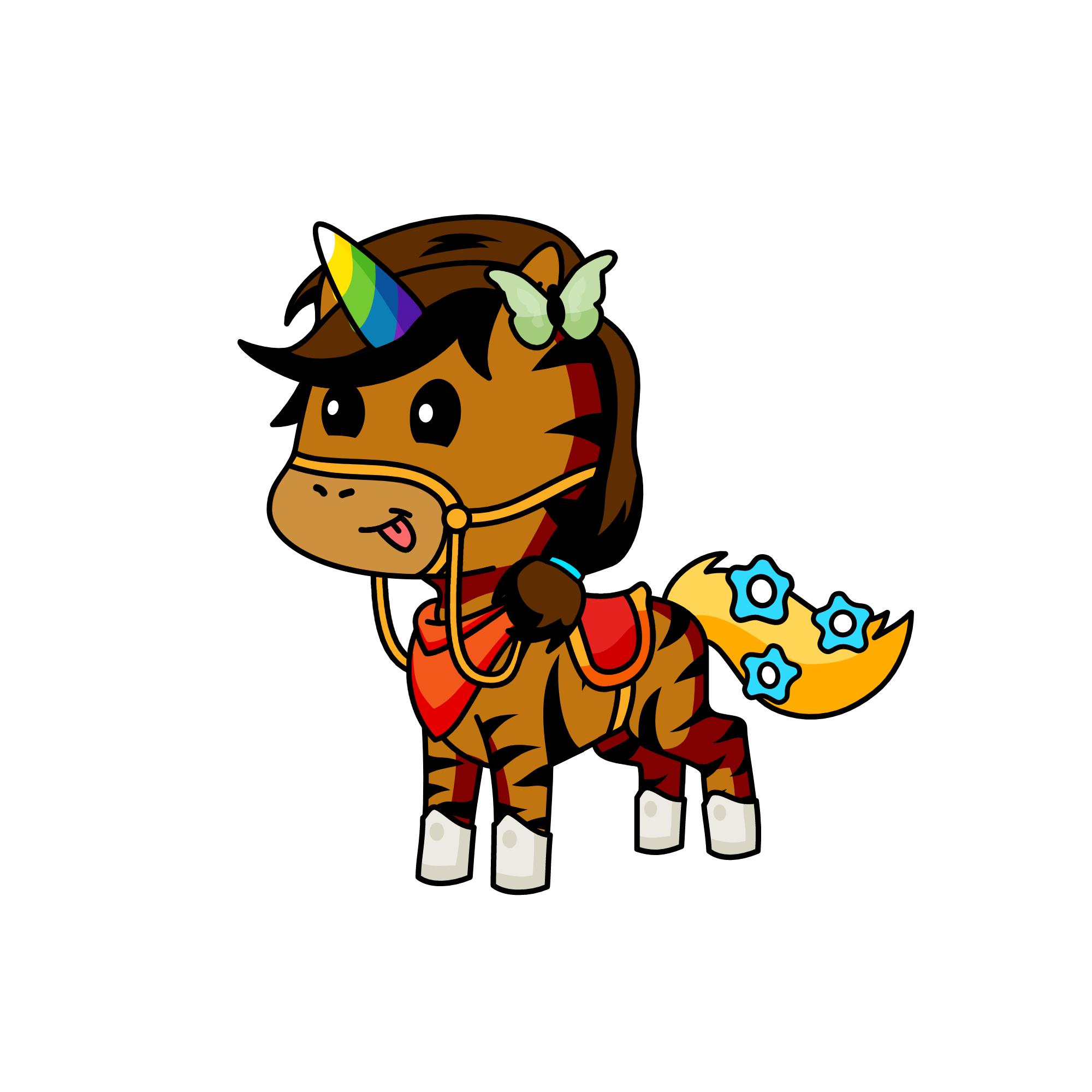 Sandy, the unicorn