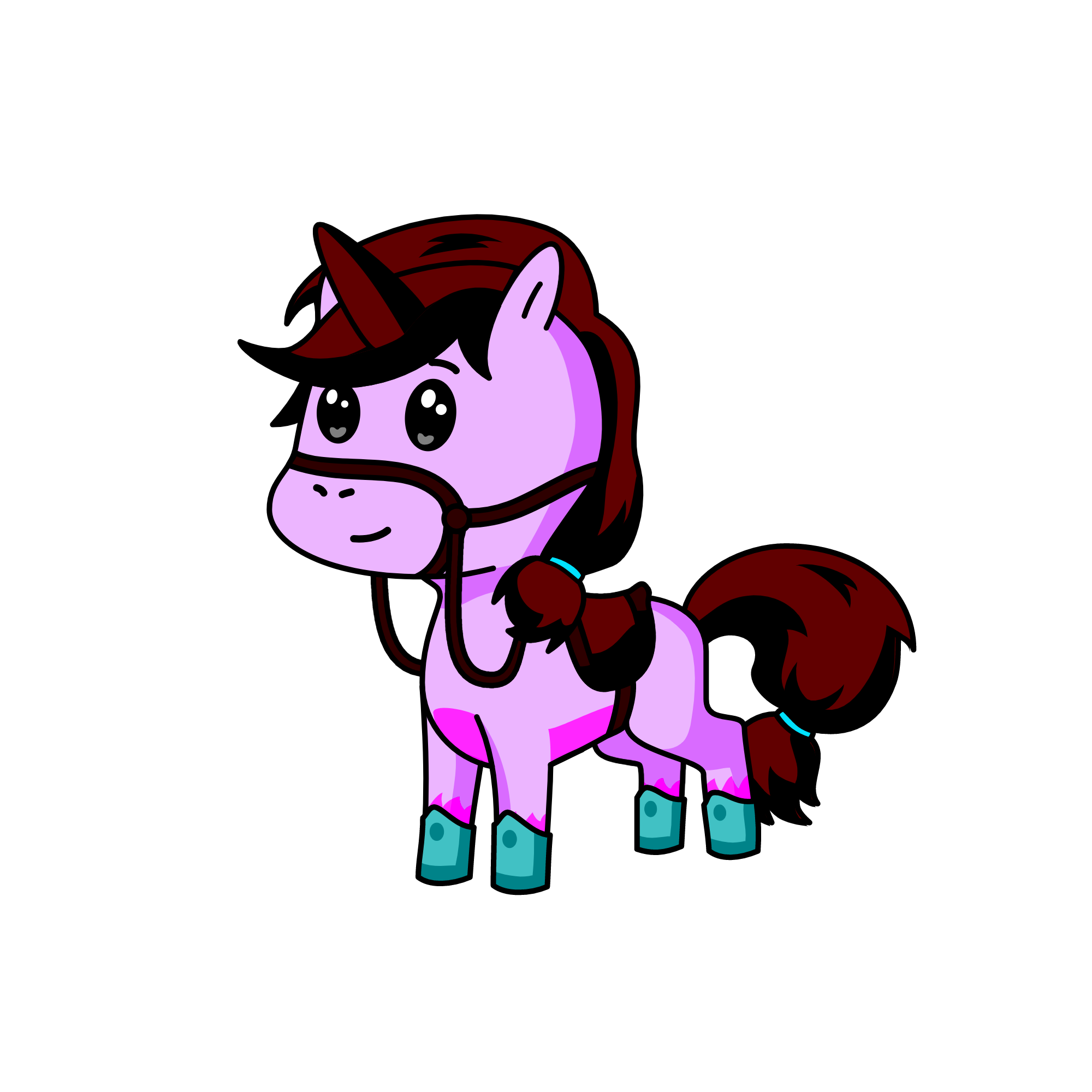 Pony, the unicorn
