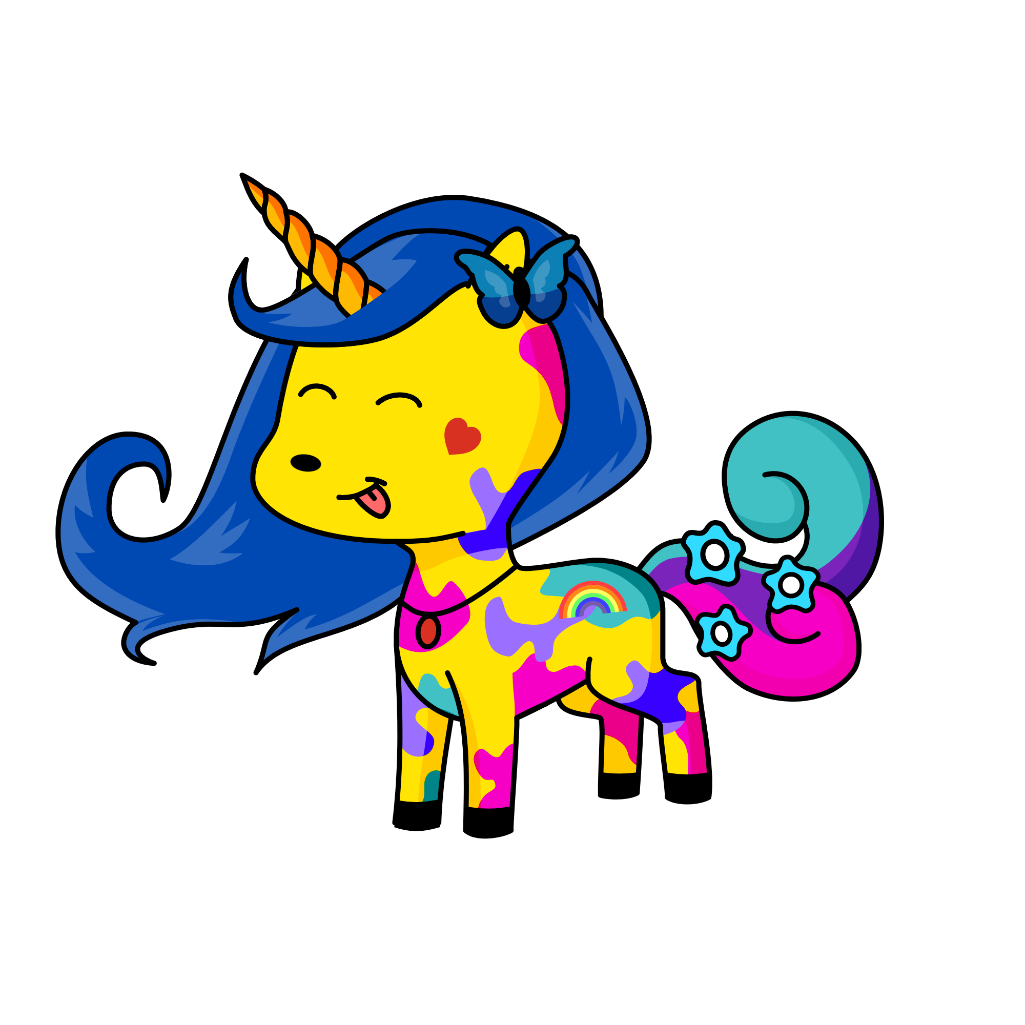 Ashley, the unicorn