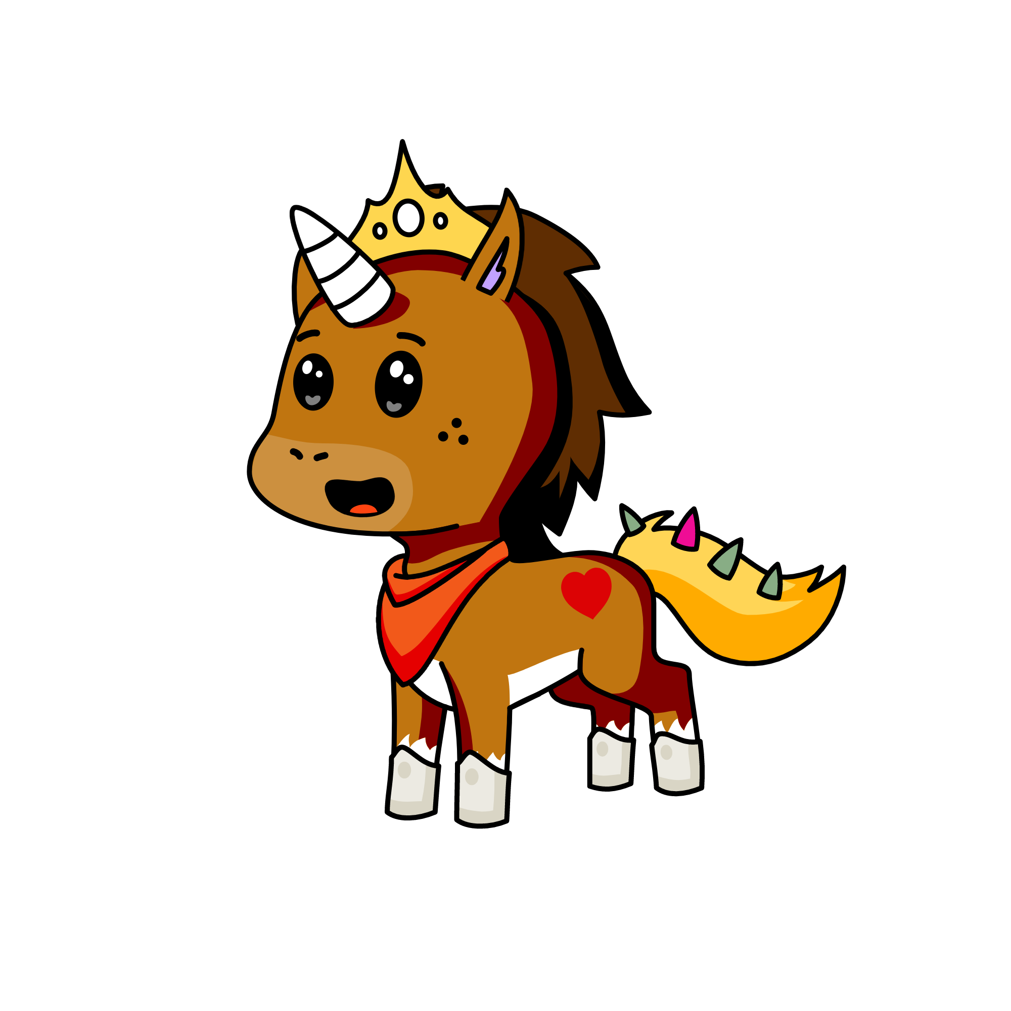 princess calico, the unicorn