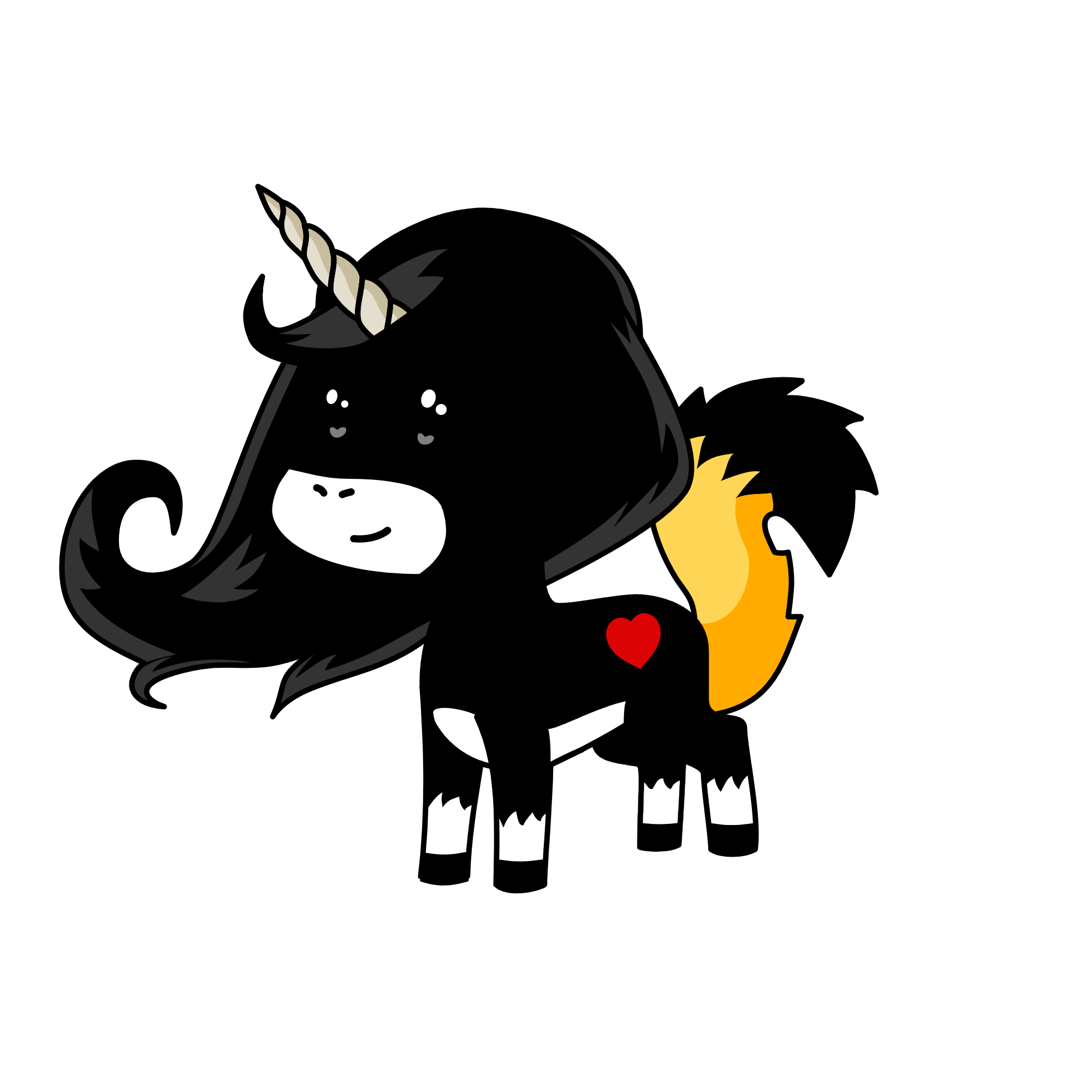 shadow one of the shadow cadets (ldshadowlady), the unicorn