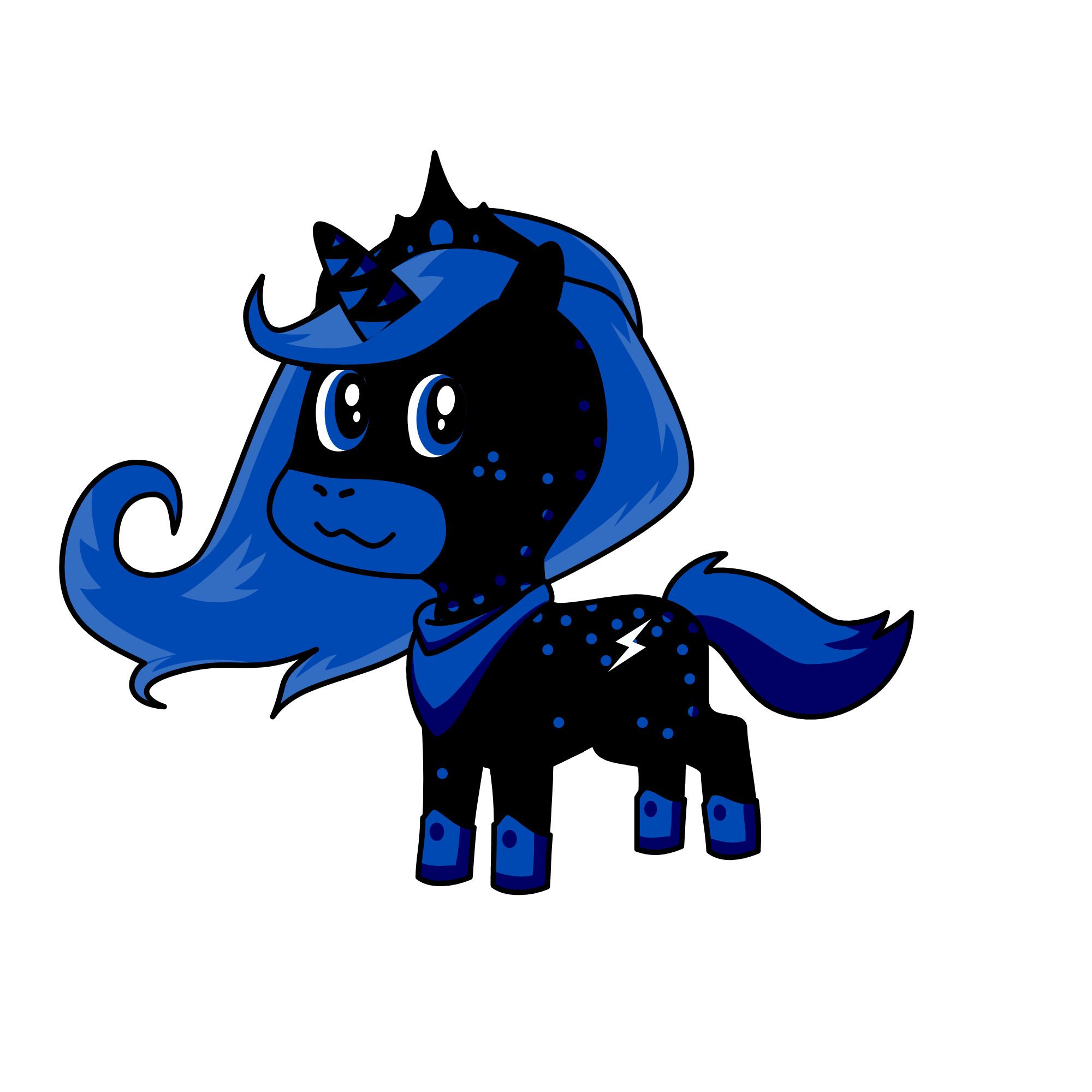 NINNJA CORN, the unicorn