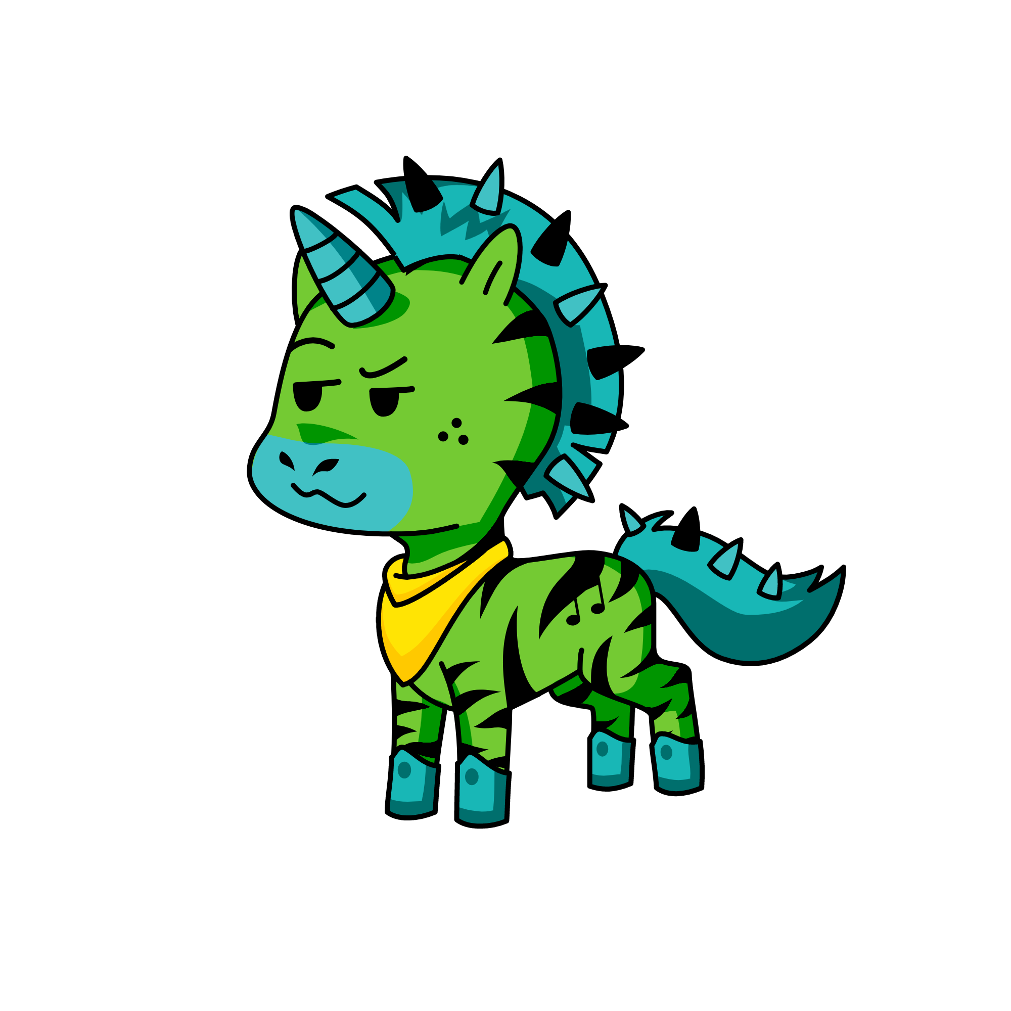 spike, the unicorn