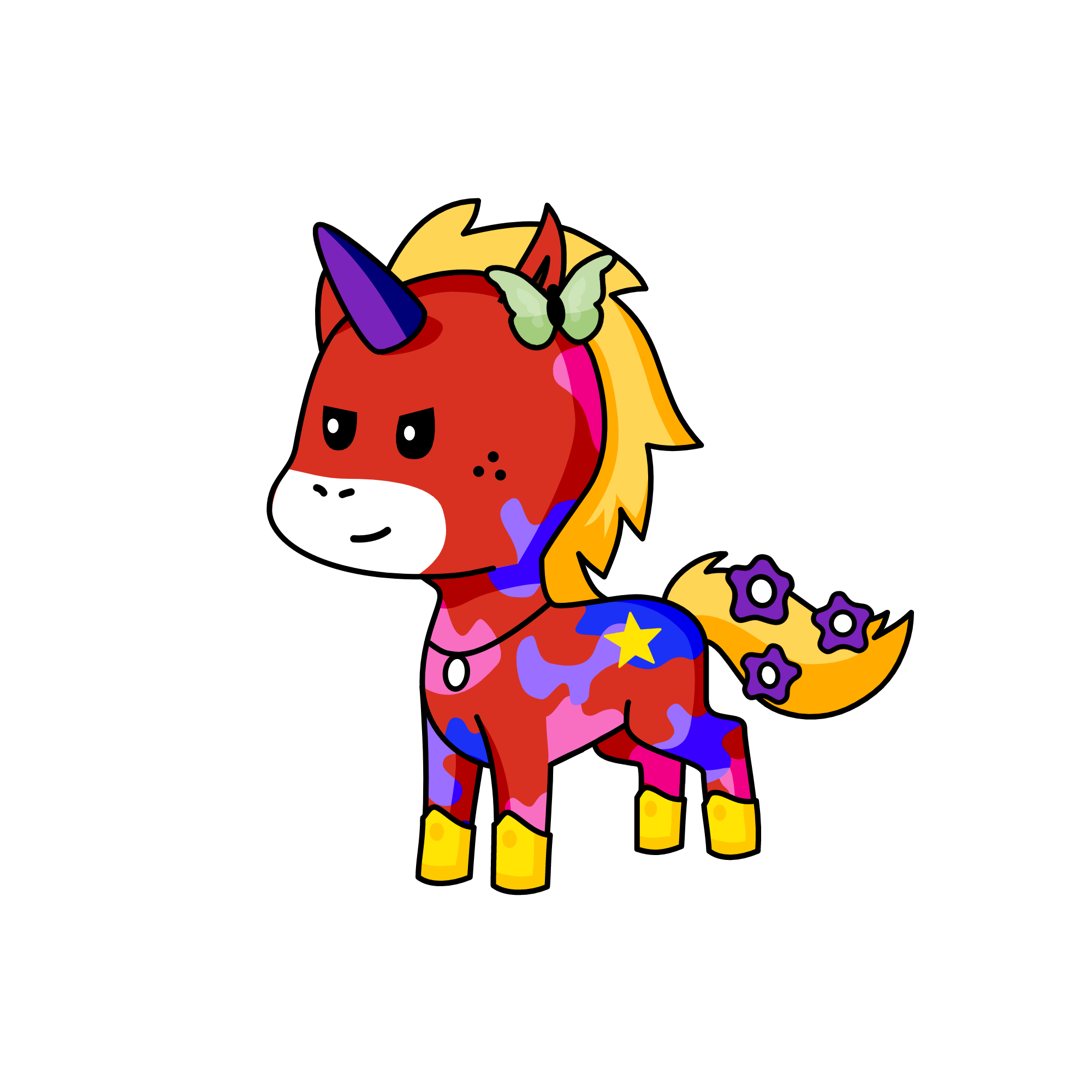 Dreamy , the unicorn