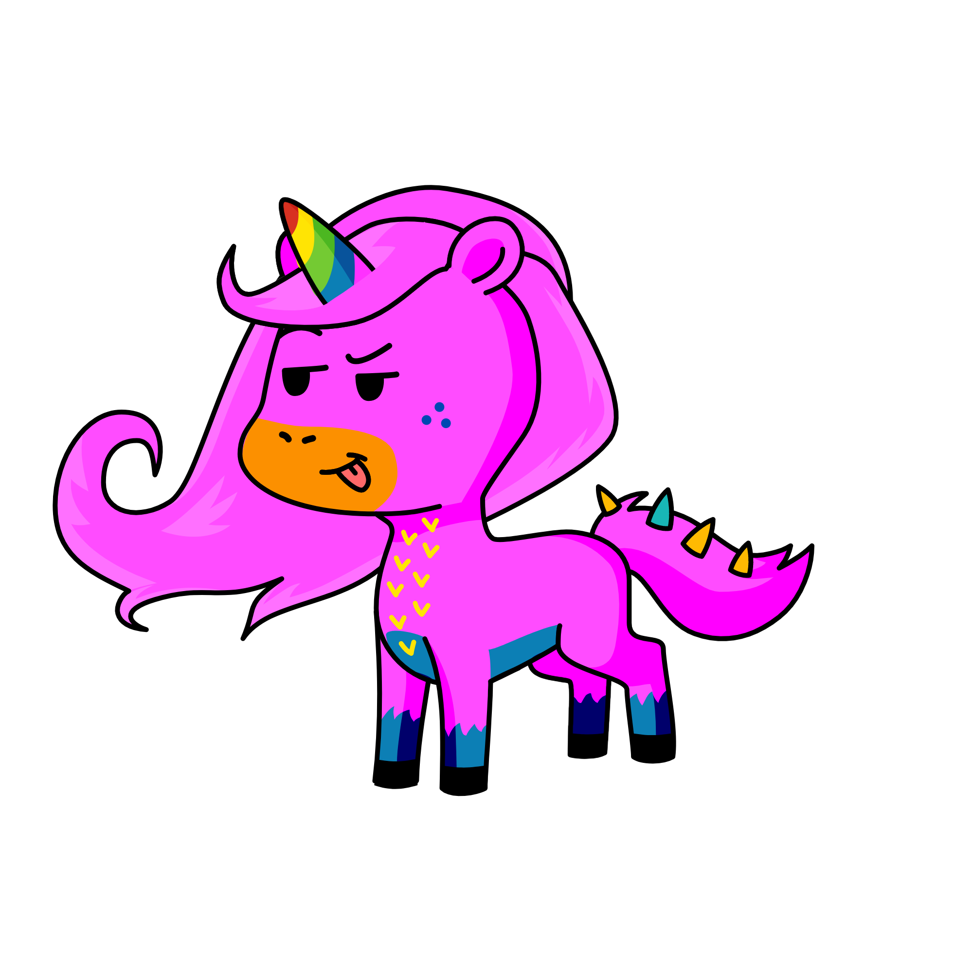 You ni corn, the unicorn