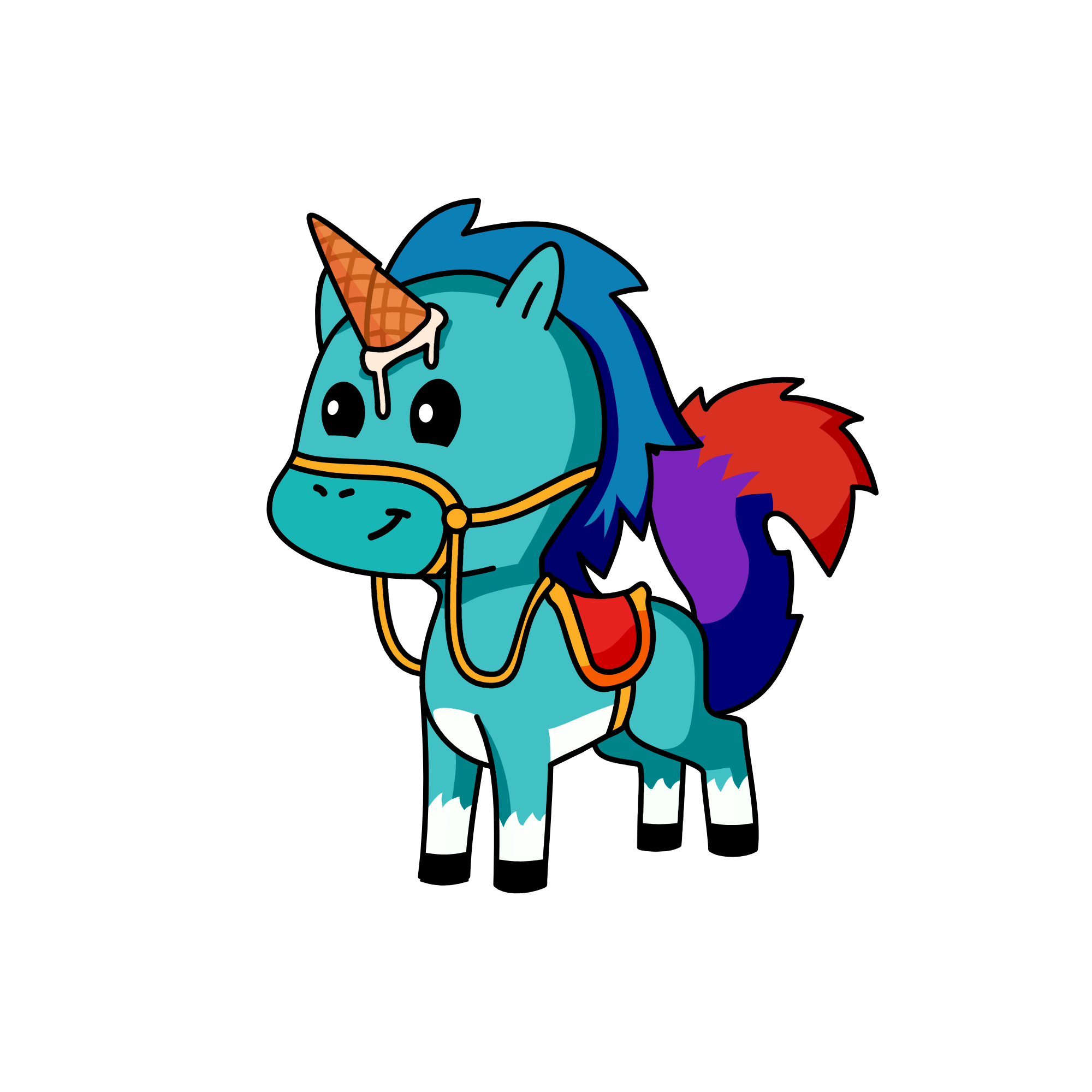 蓝宝石, the unicorn