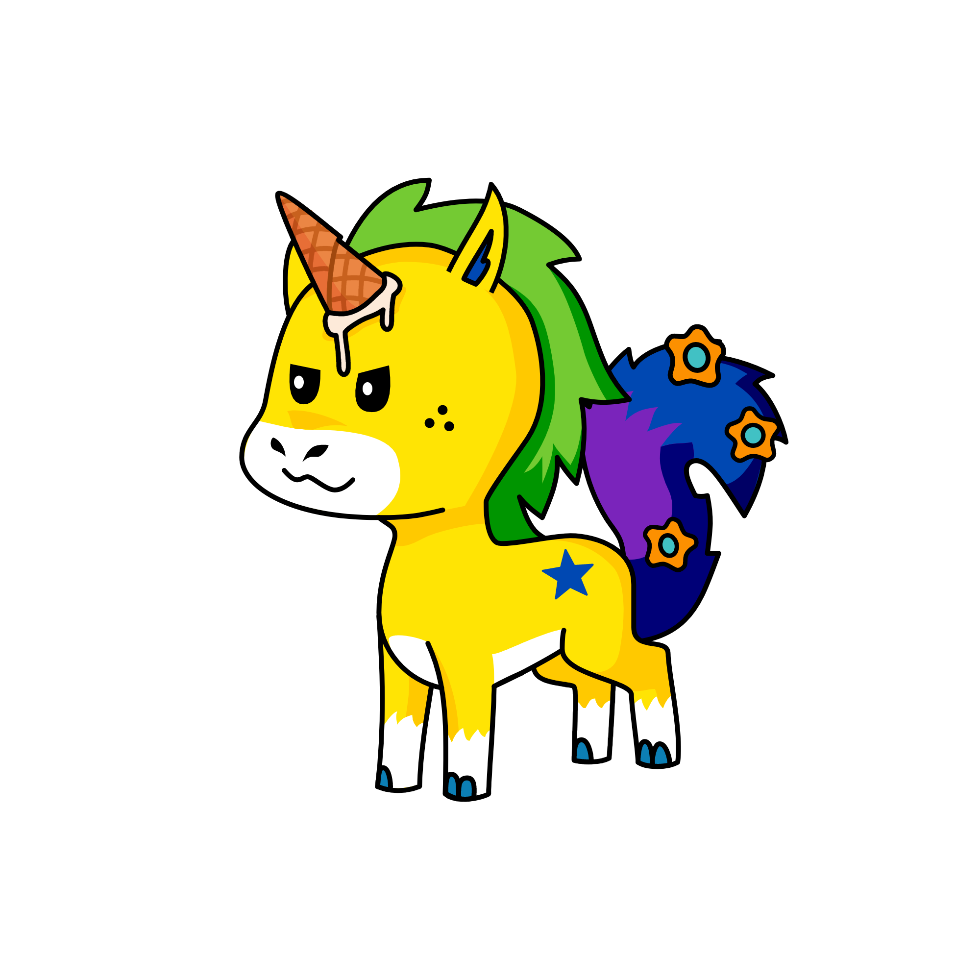 Icecream', the unicorn