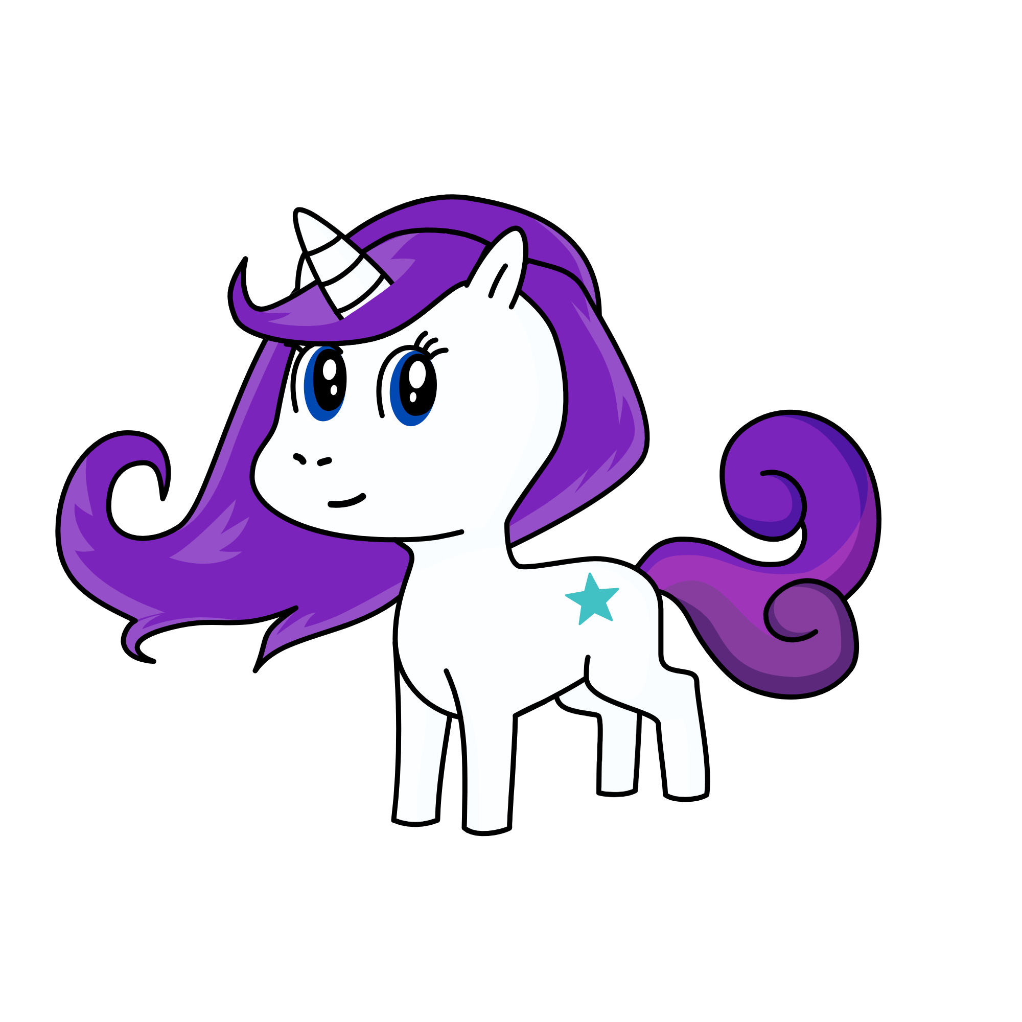 Rarity, the unicorn