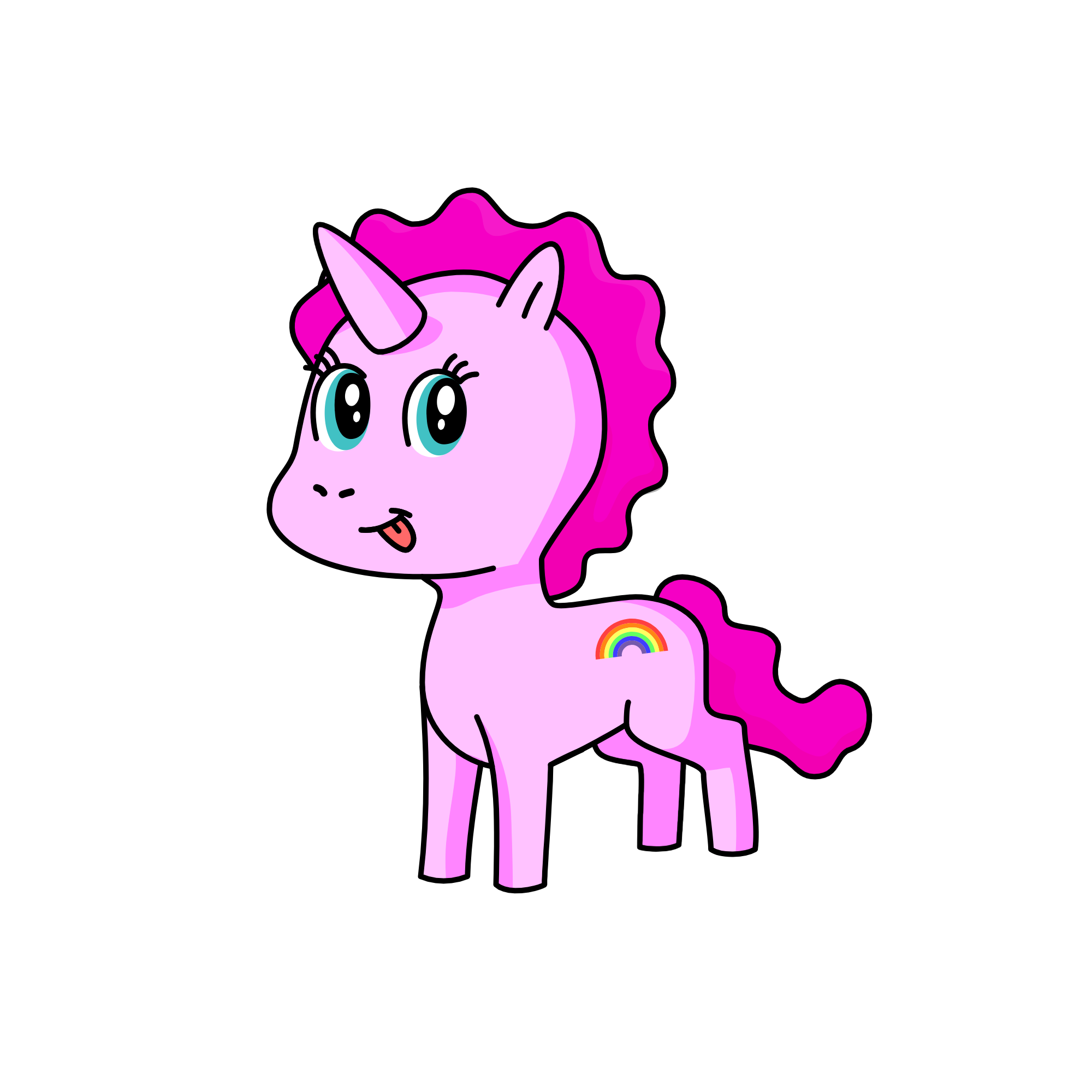 Pinkie Pie, the unicorn