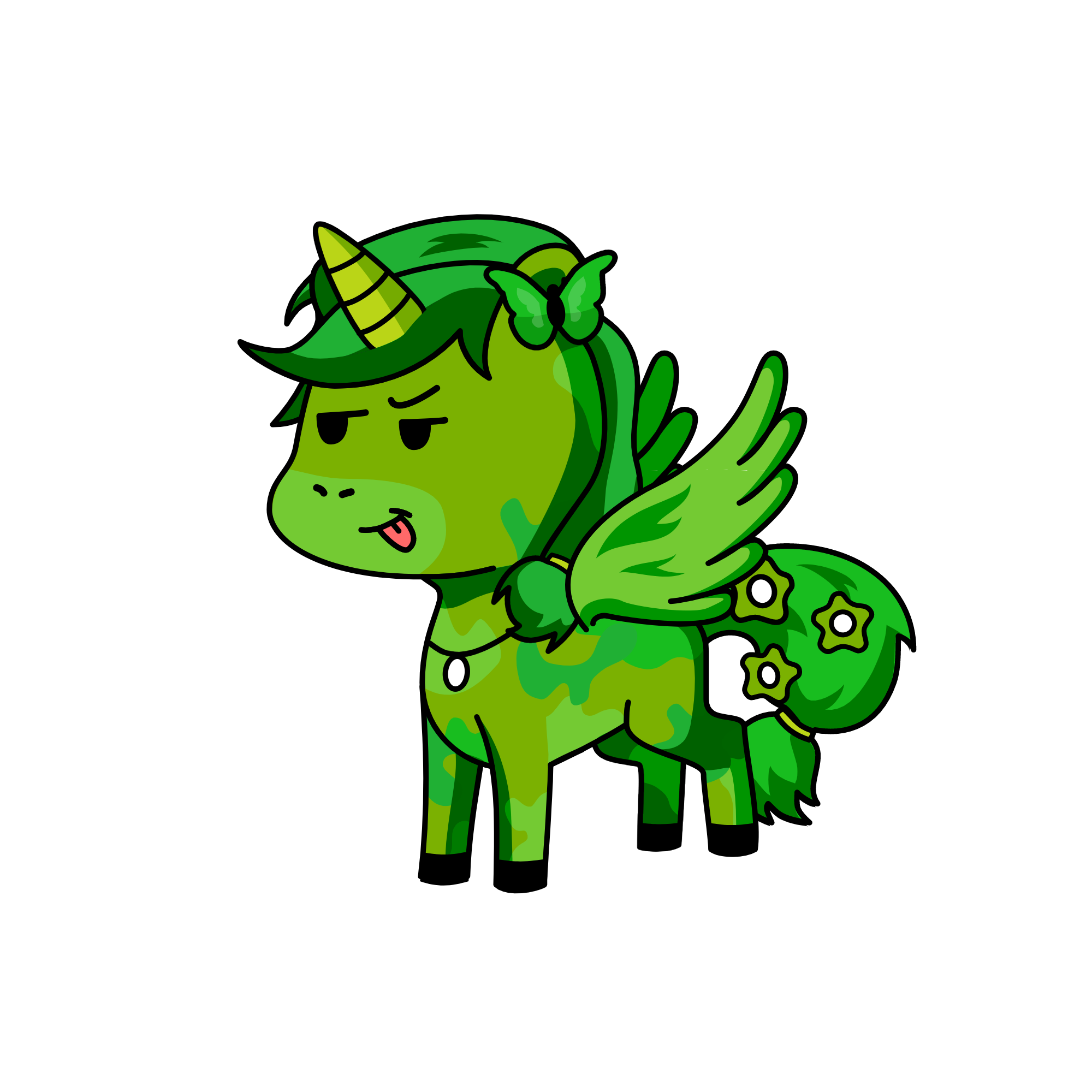 camo, the unicorn