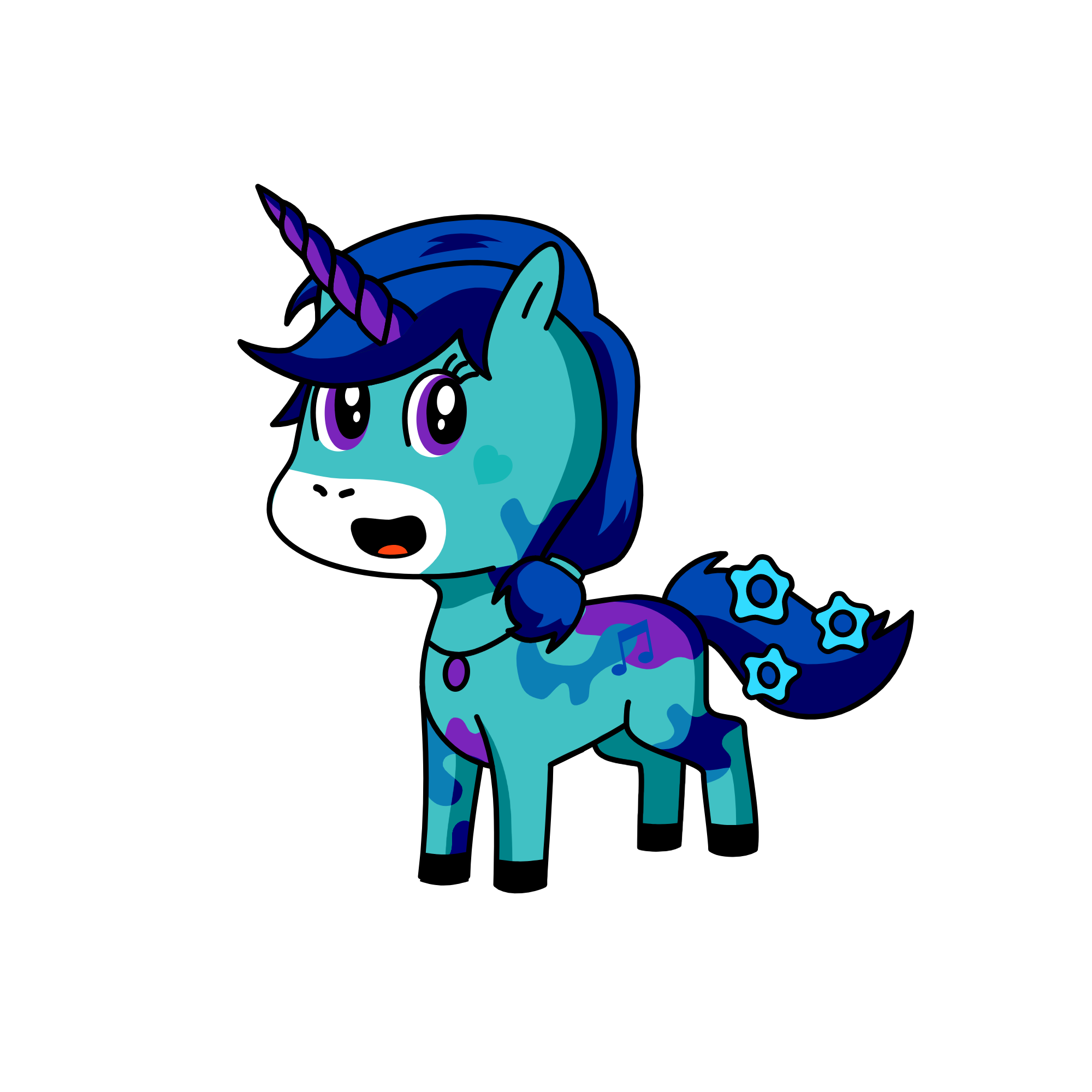 BTS fan    <3, the unicorn