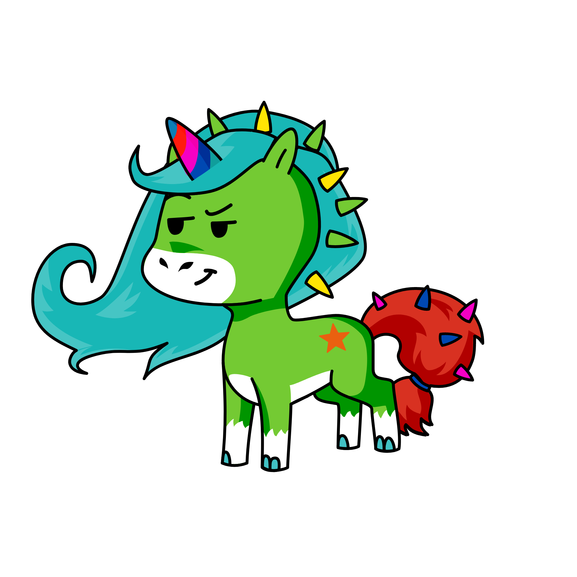 Rae, the unicorn