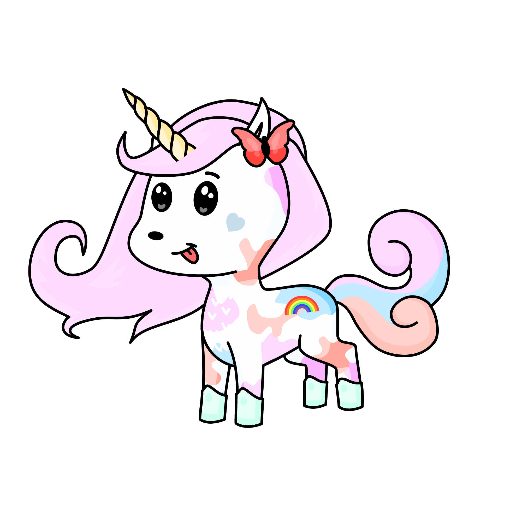 candy, the unicorn