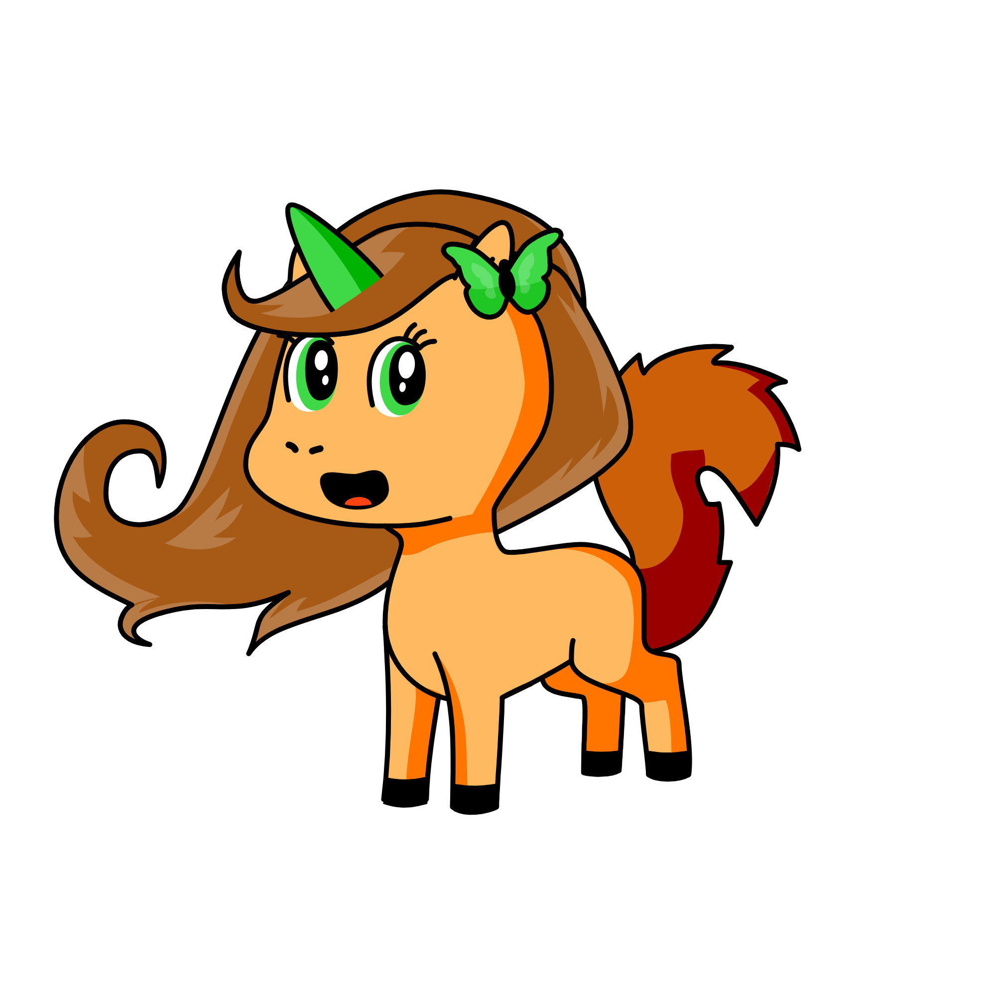 Squirrelflight (as a younicorn), the unicorn