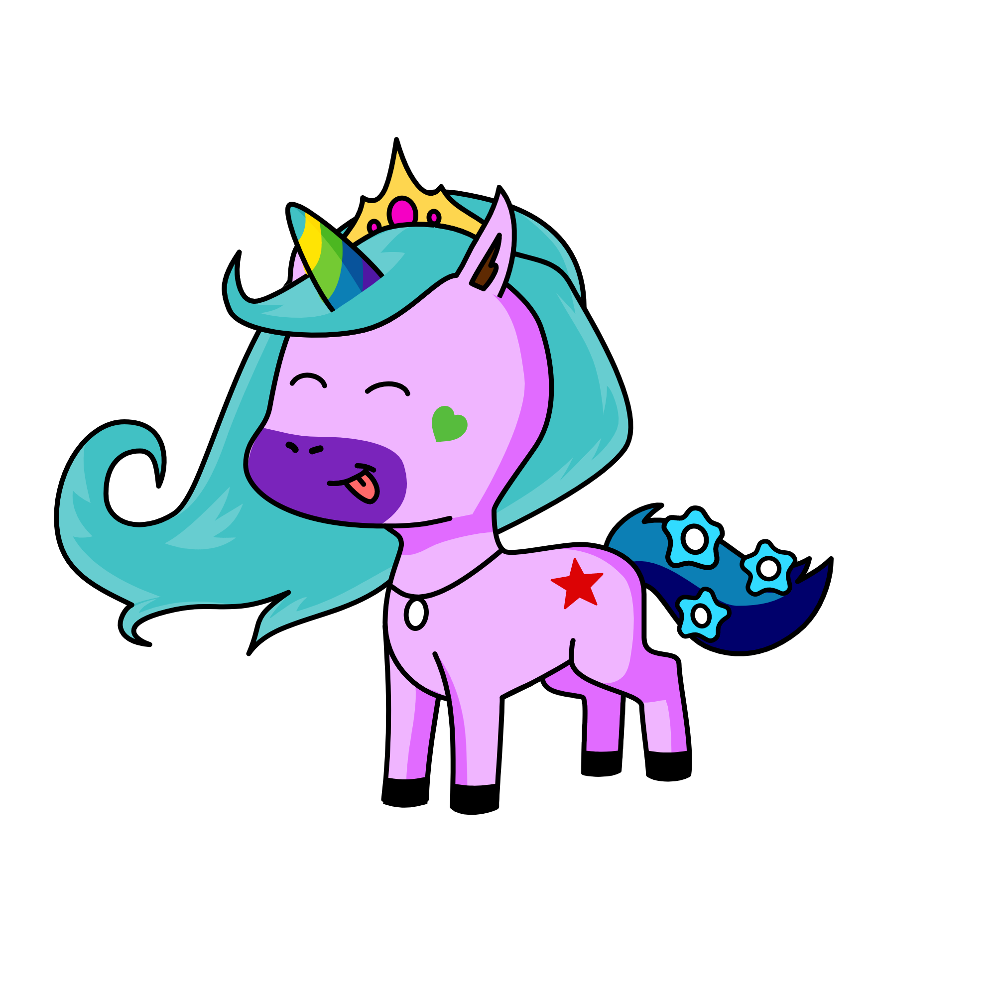 adly, the unicorn
