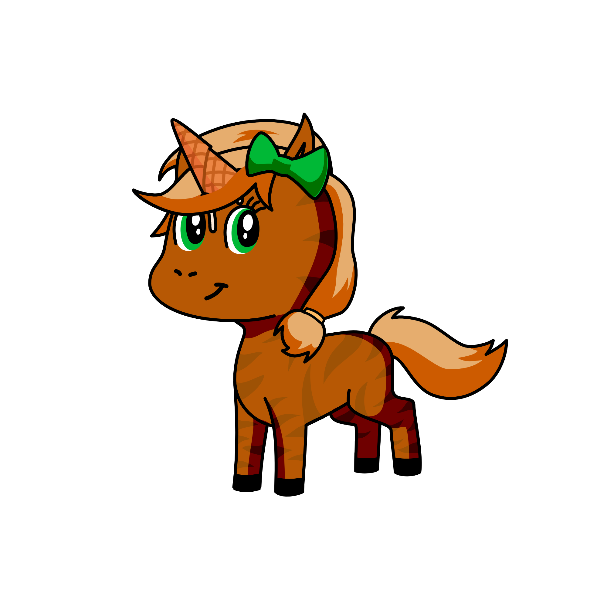 Leafpool (as a youincorn), the unicorn