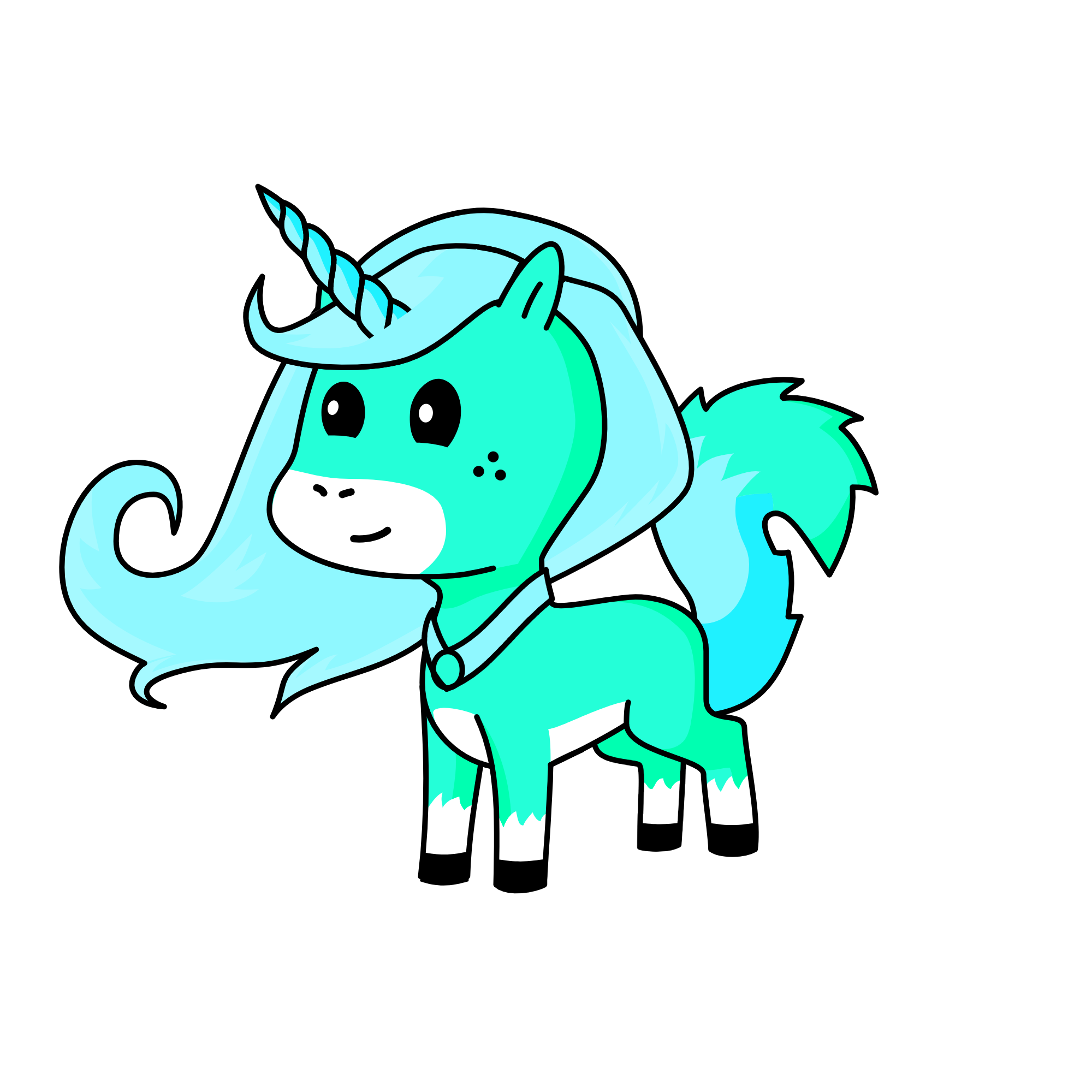 Ice, the unicorn