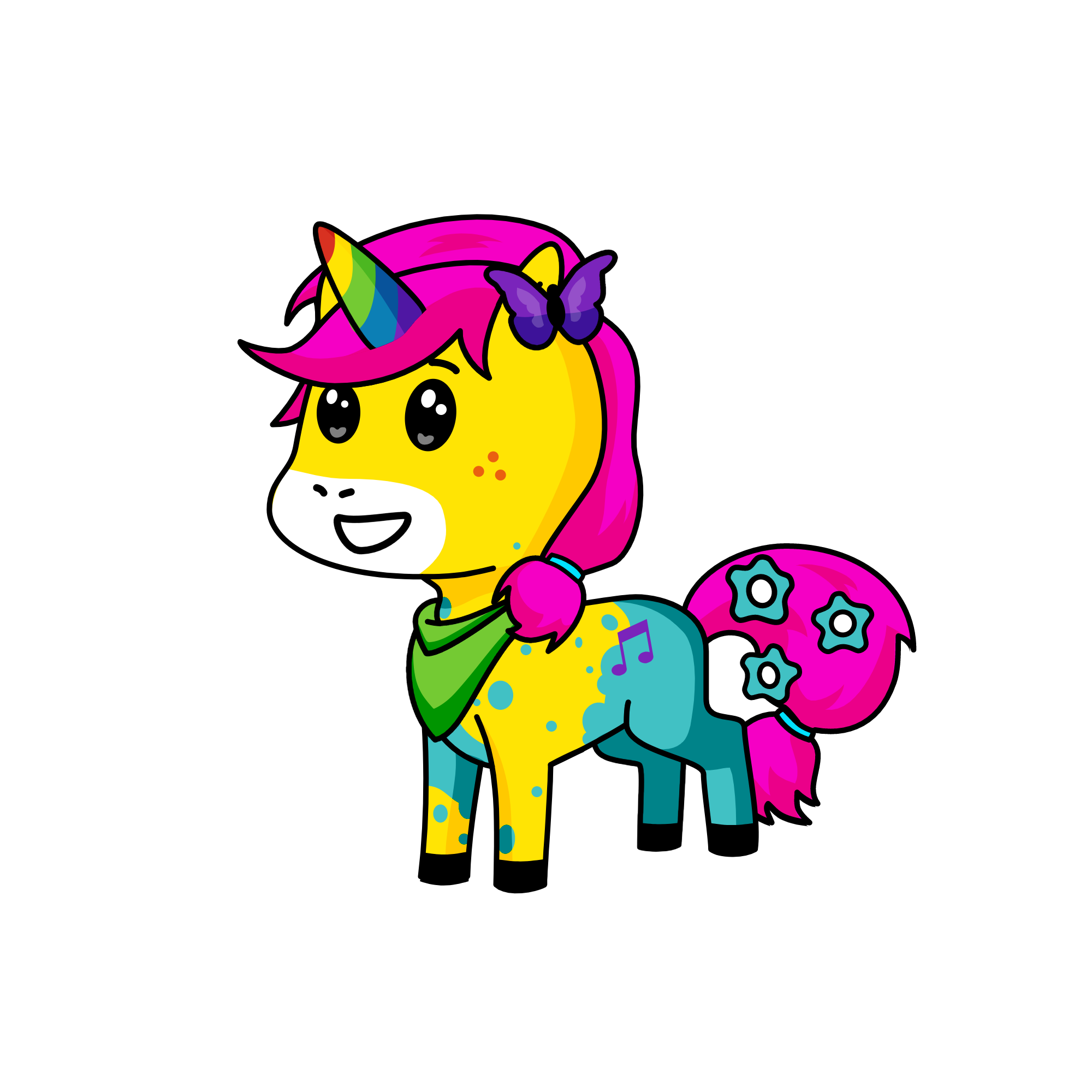 Shayla, the unicorn