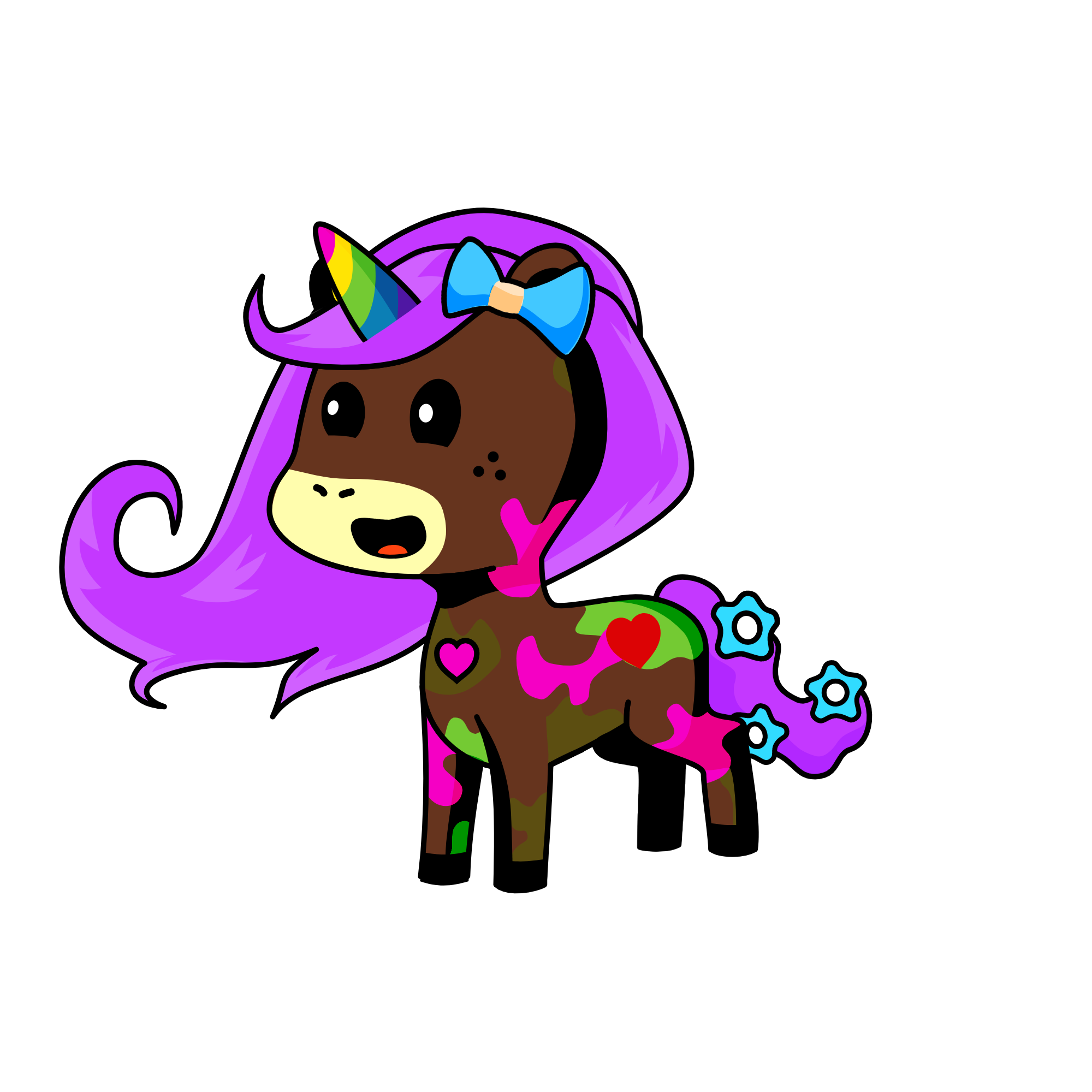 pea, the unicorn