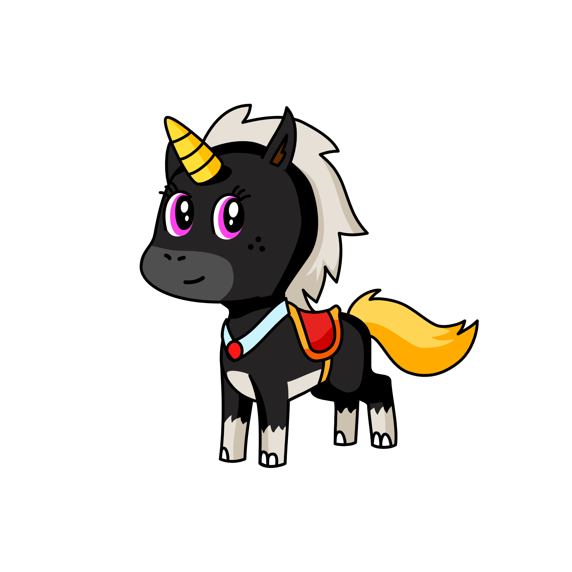 Corney, the unicorn