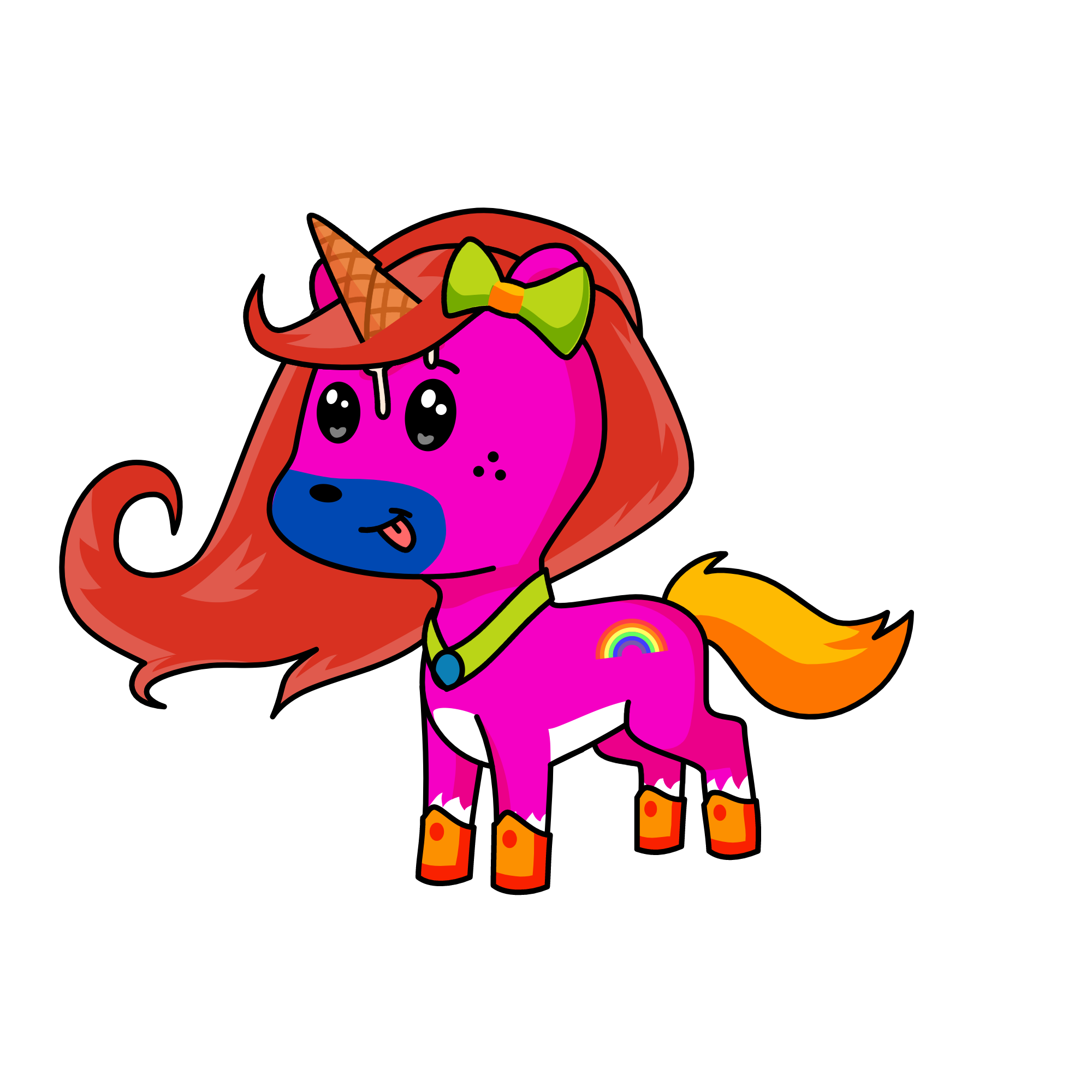 Jenna, the unicorn