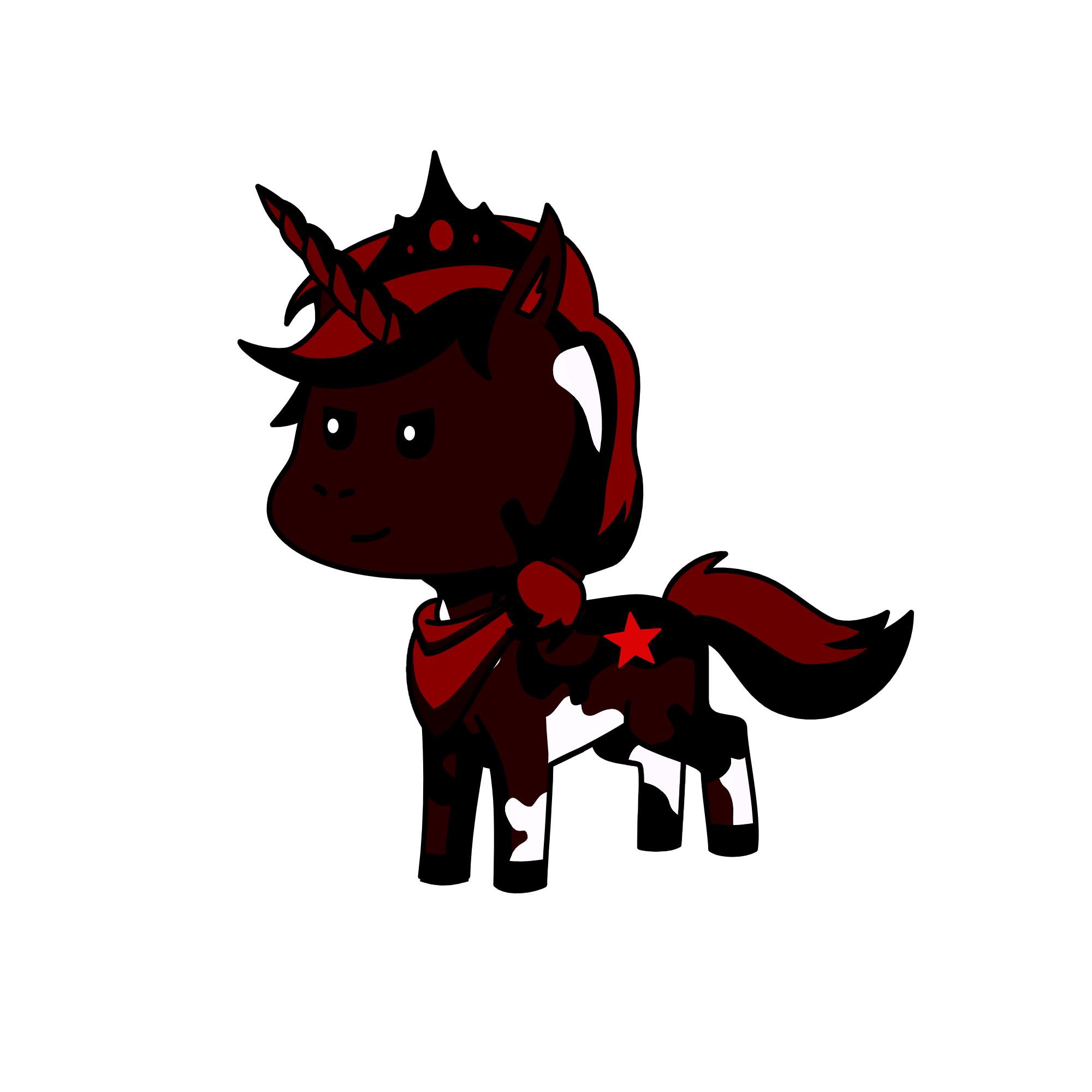 Bloodmoon (Blood unicorn), the unicorn