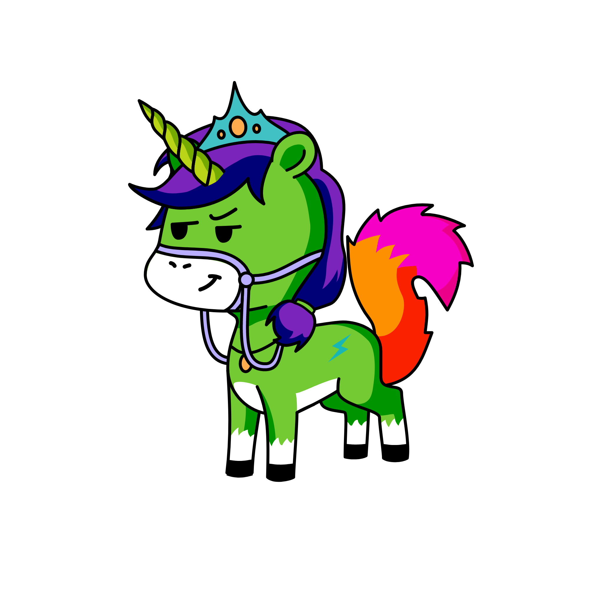 scrible, the unicorn